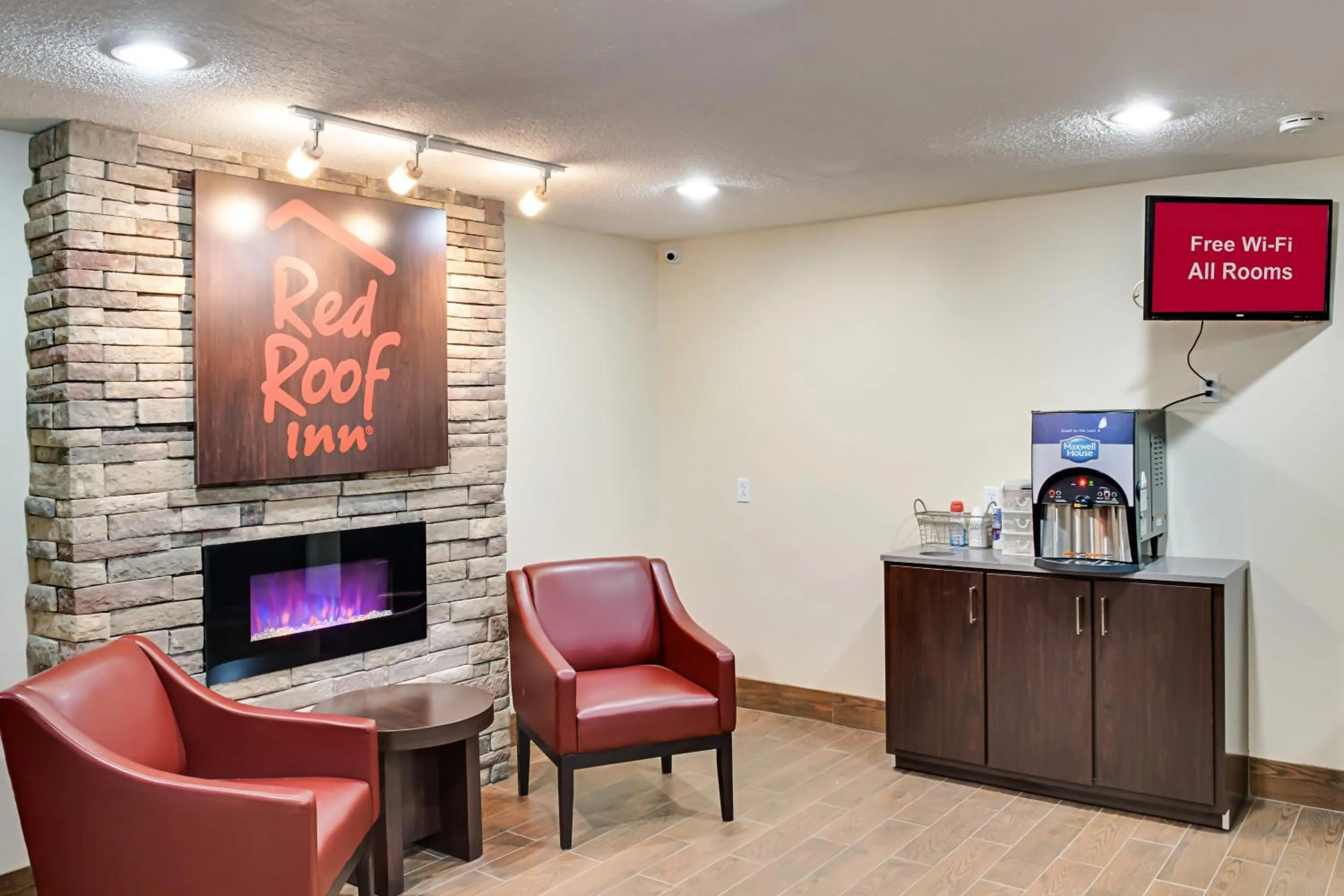 Lobby or reception in Red Roof Inn Indianapolis East