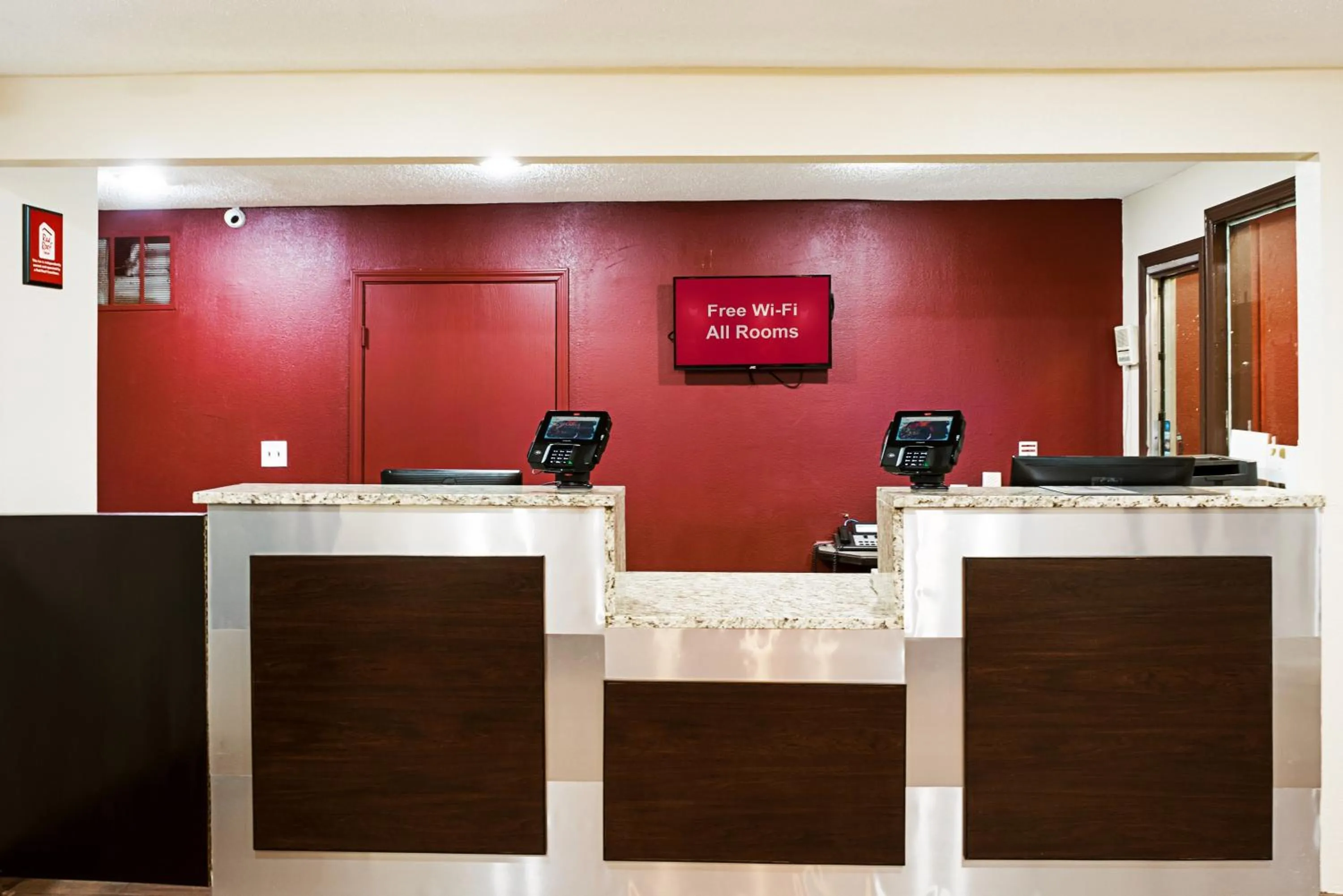 Lobby or reception in Red Roof Inn Indianapolis East