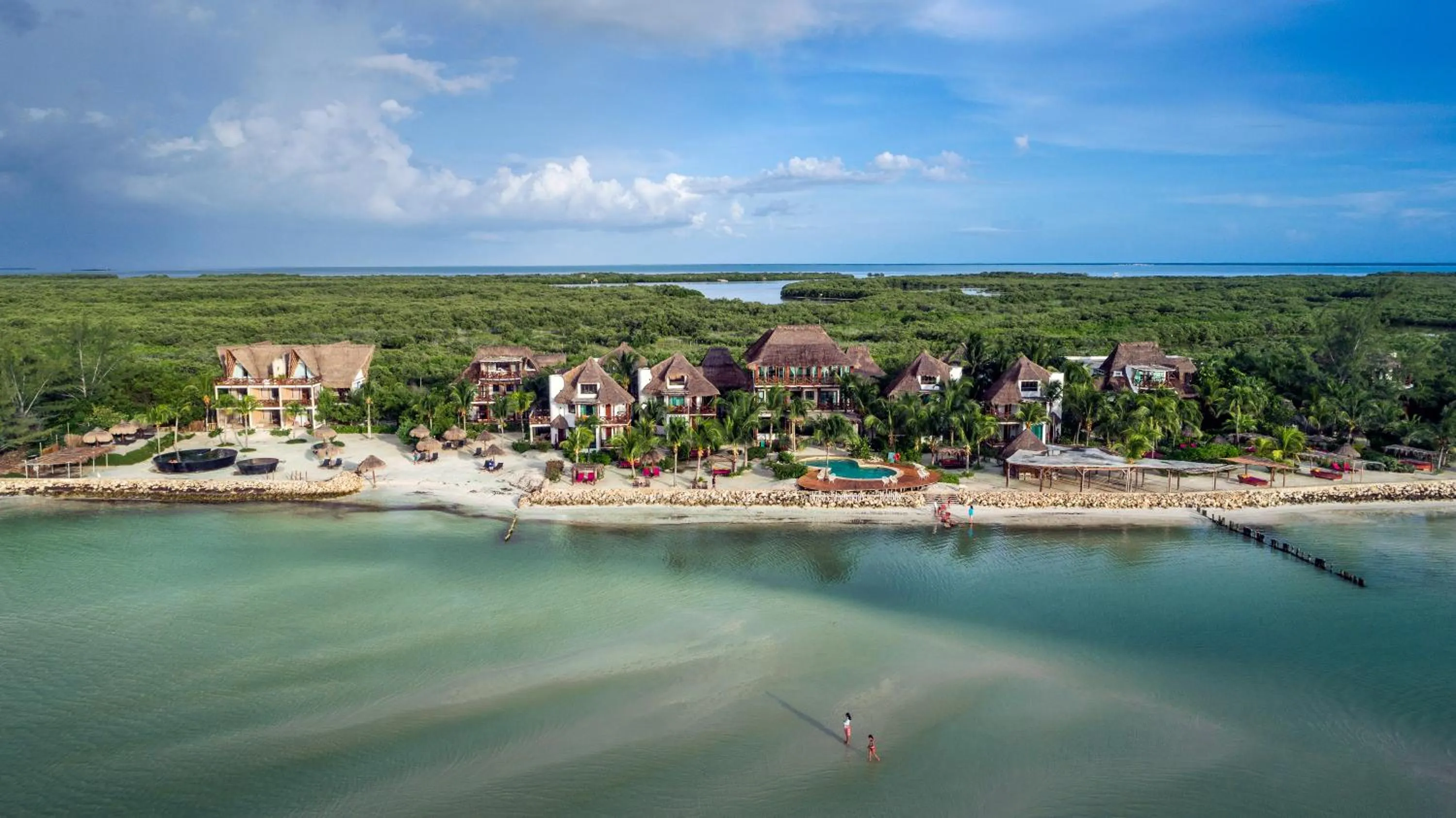 Bird's eye view in Hotel Villas Flamingos
