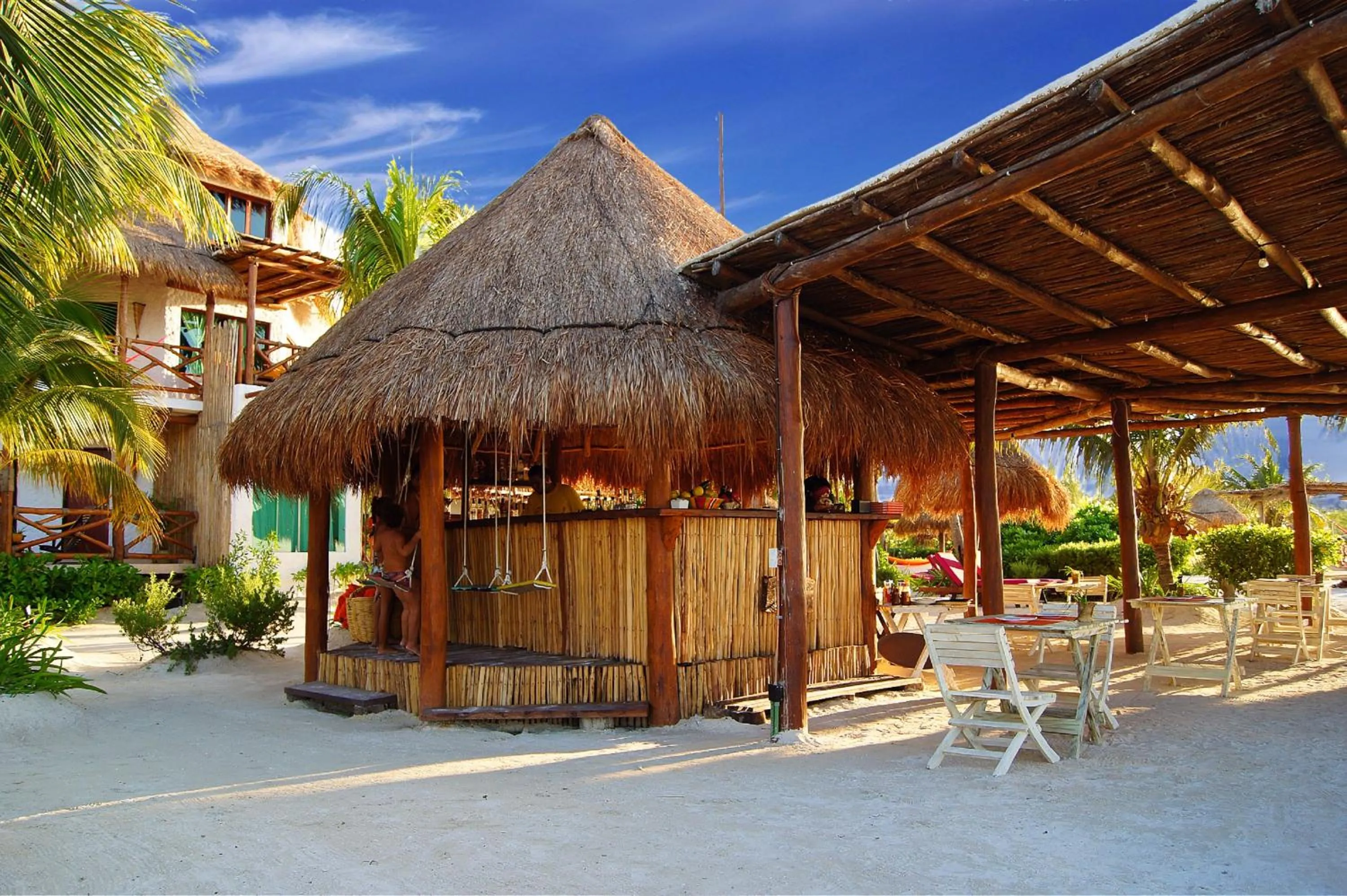 Property building in Hotel Villas Flamingos