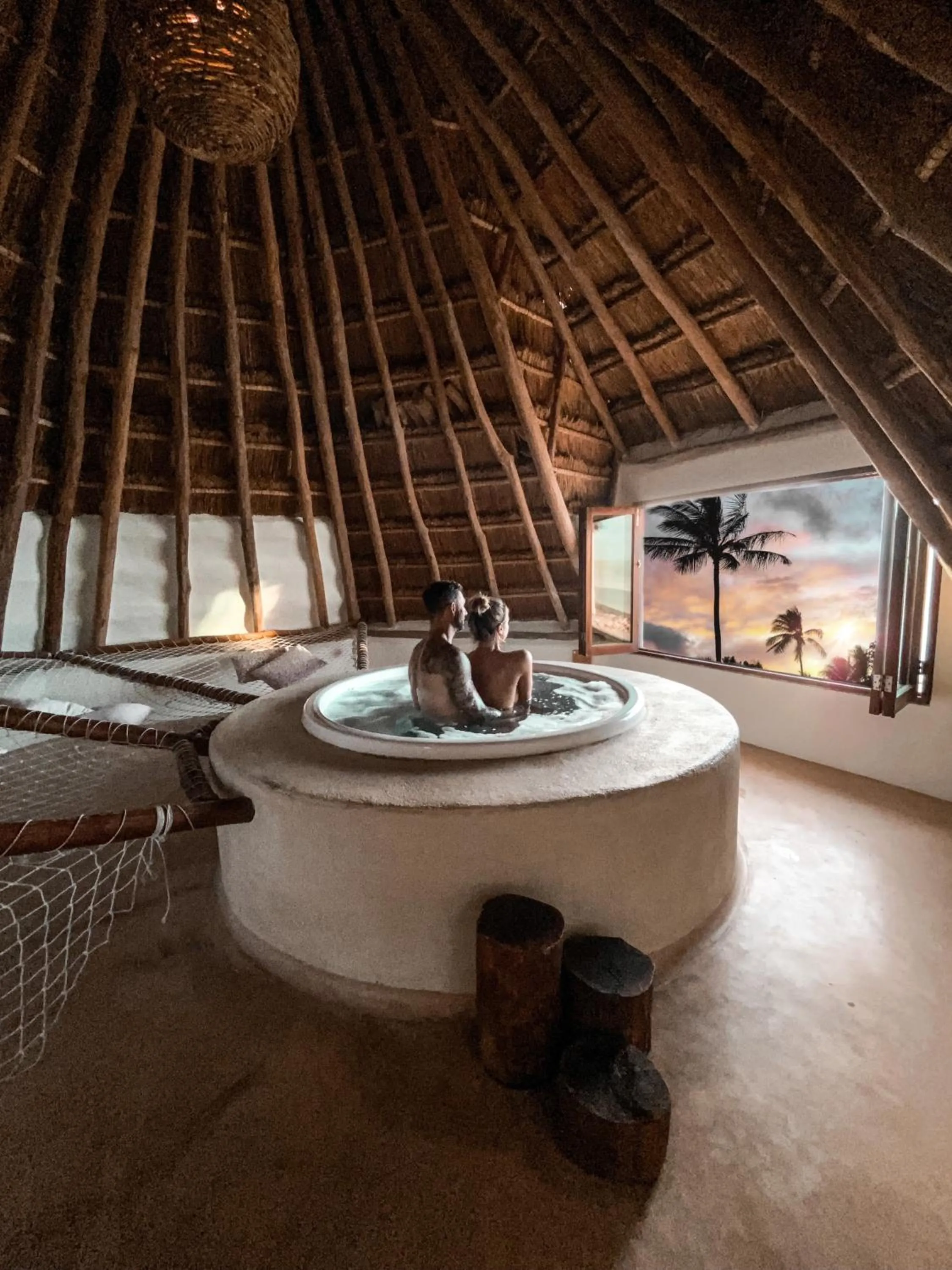 Hot Tub in Hotel Villas Flamingos