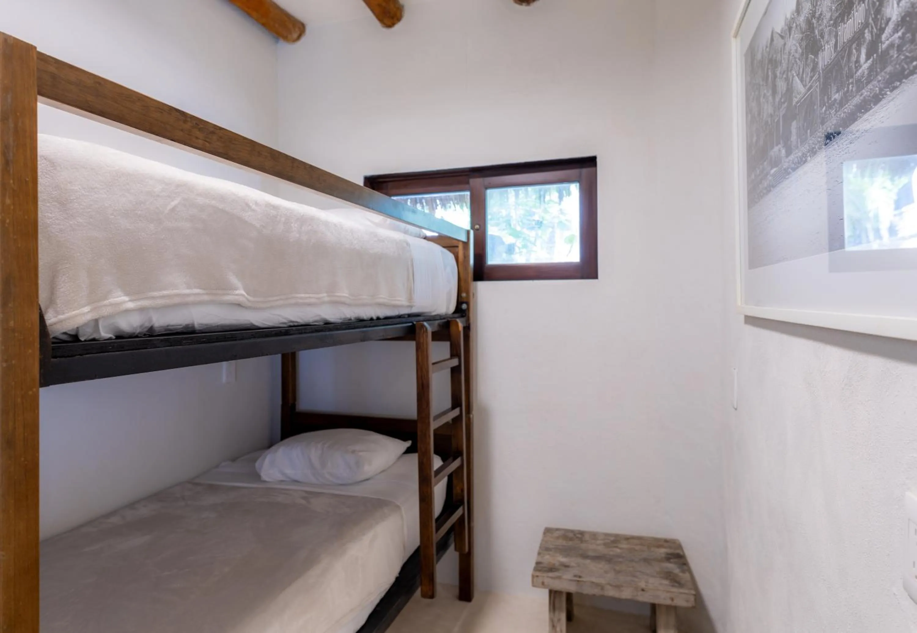 Bed in Hotel Villas Flamingos