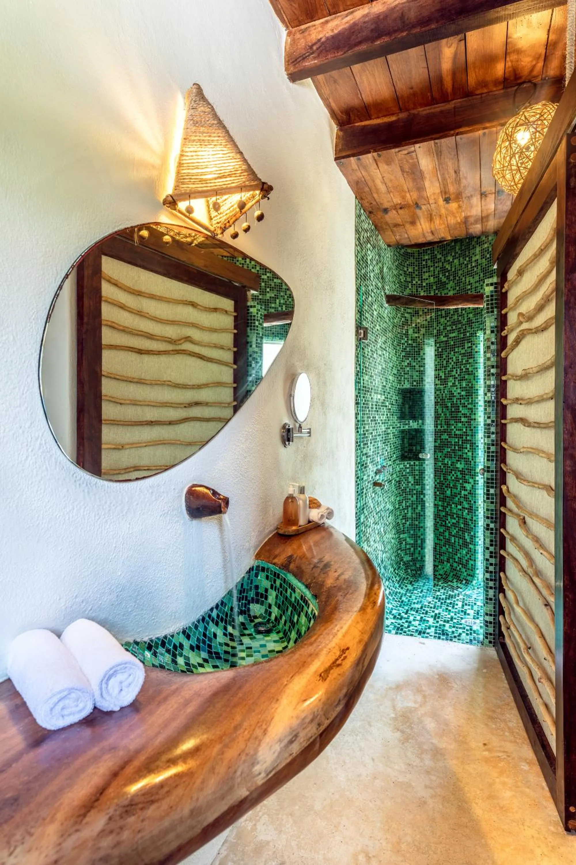 Toilet in Hotel Villas Flamingos