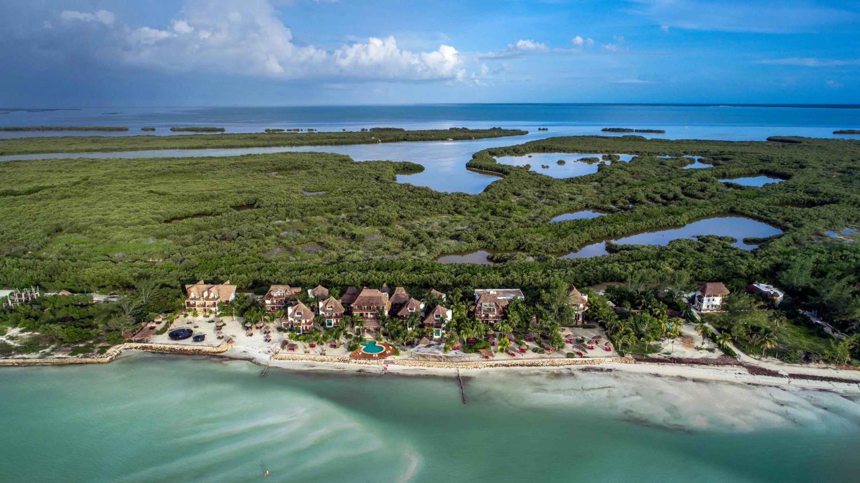Bird's eye view in Hotel Villas Flamingos