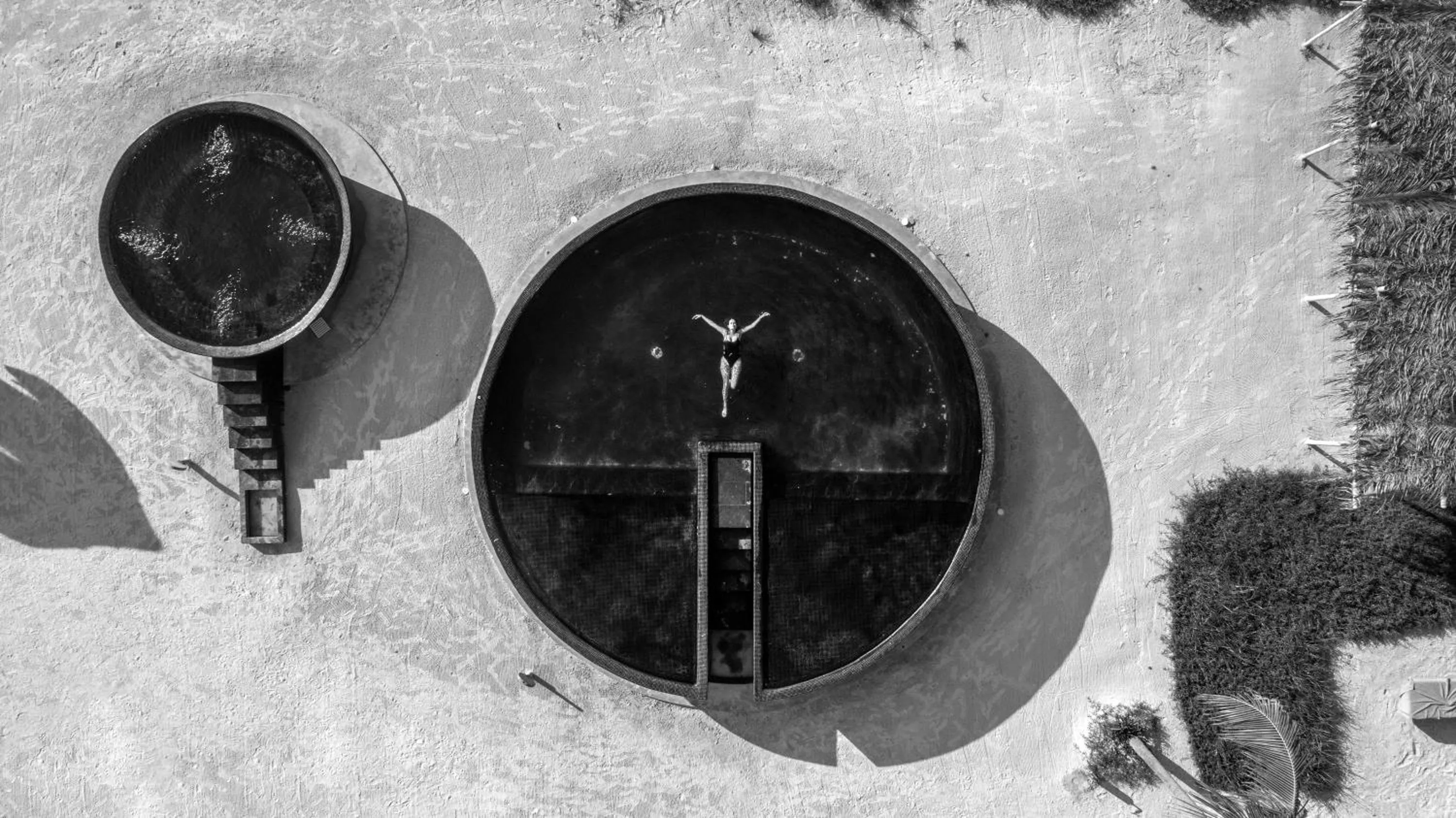 Swimming pool in Hotel Villas Flamingos