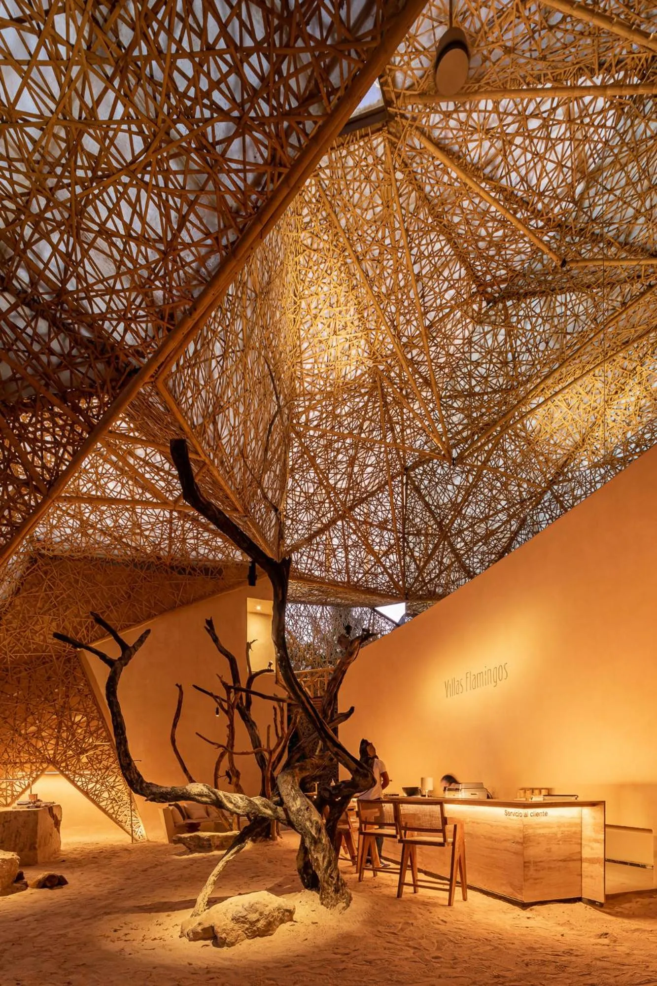 Property building in Hotel Villas Flamingos