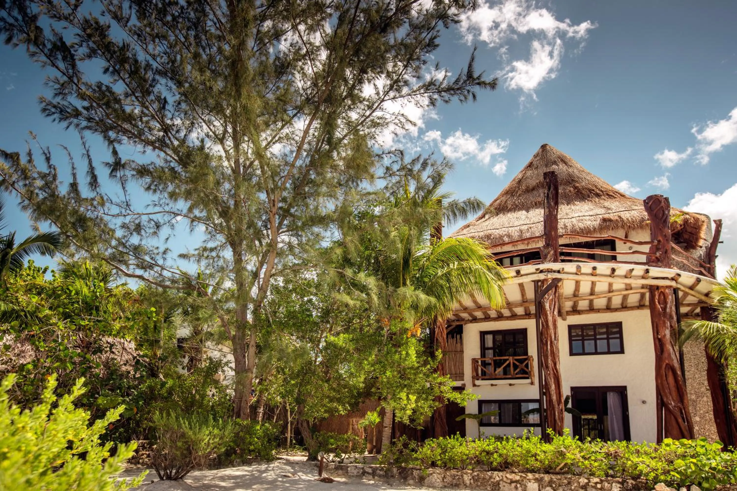 Property building in Hotel Villas Flamingos