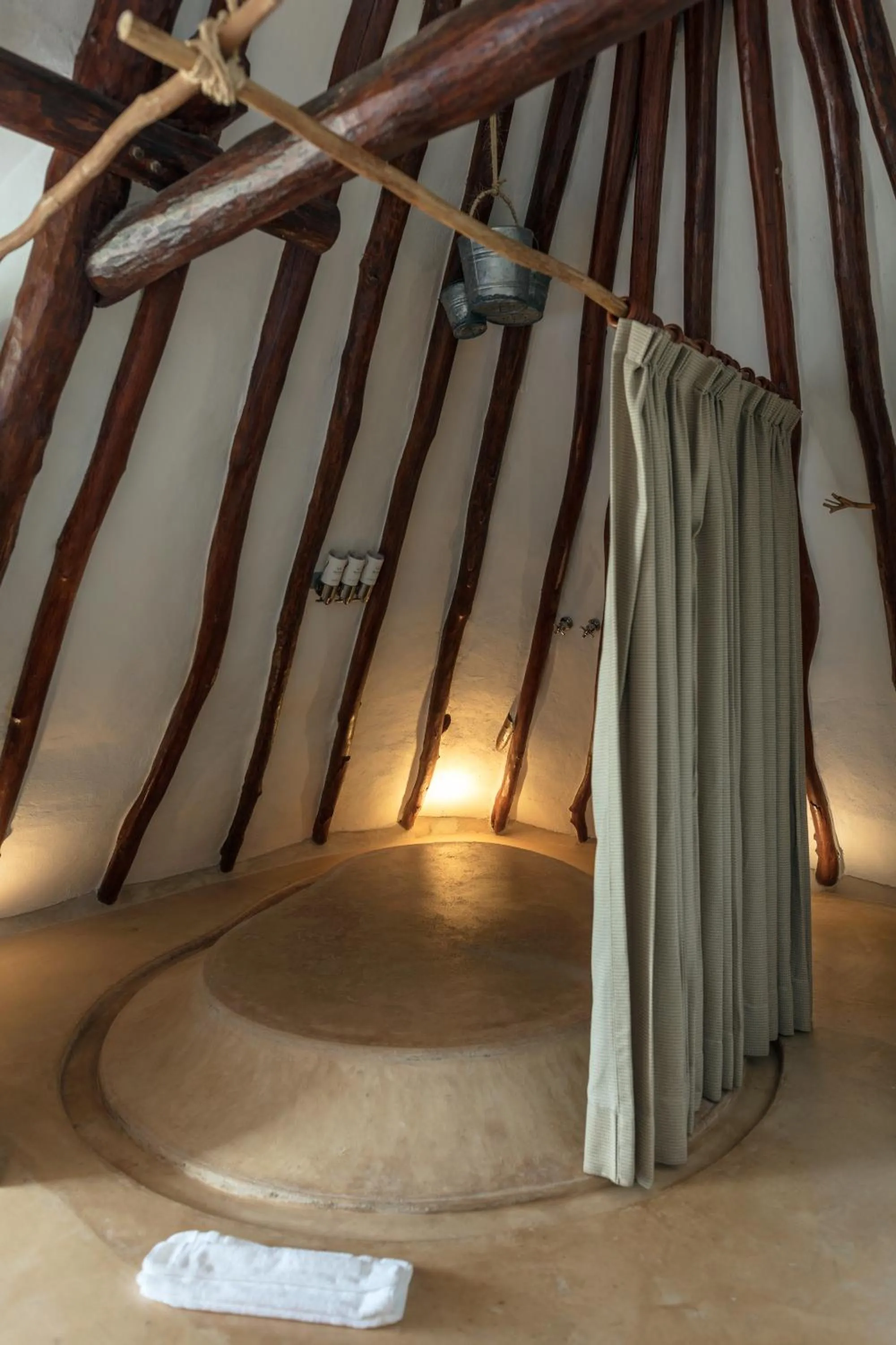 Toilet in Hotel Villas Flamingos