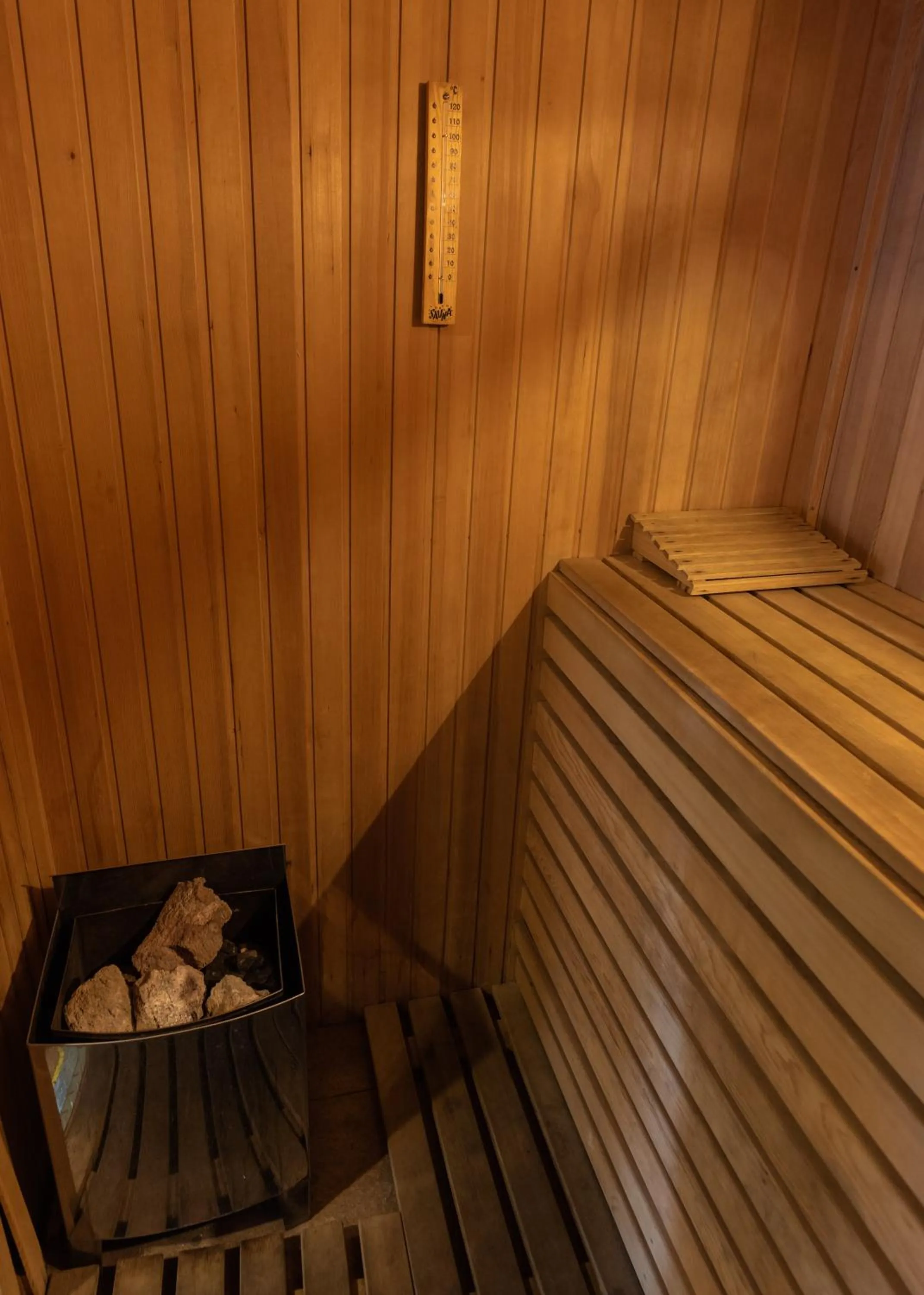 Sauna in Icaro Suites