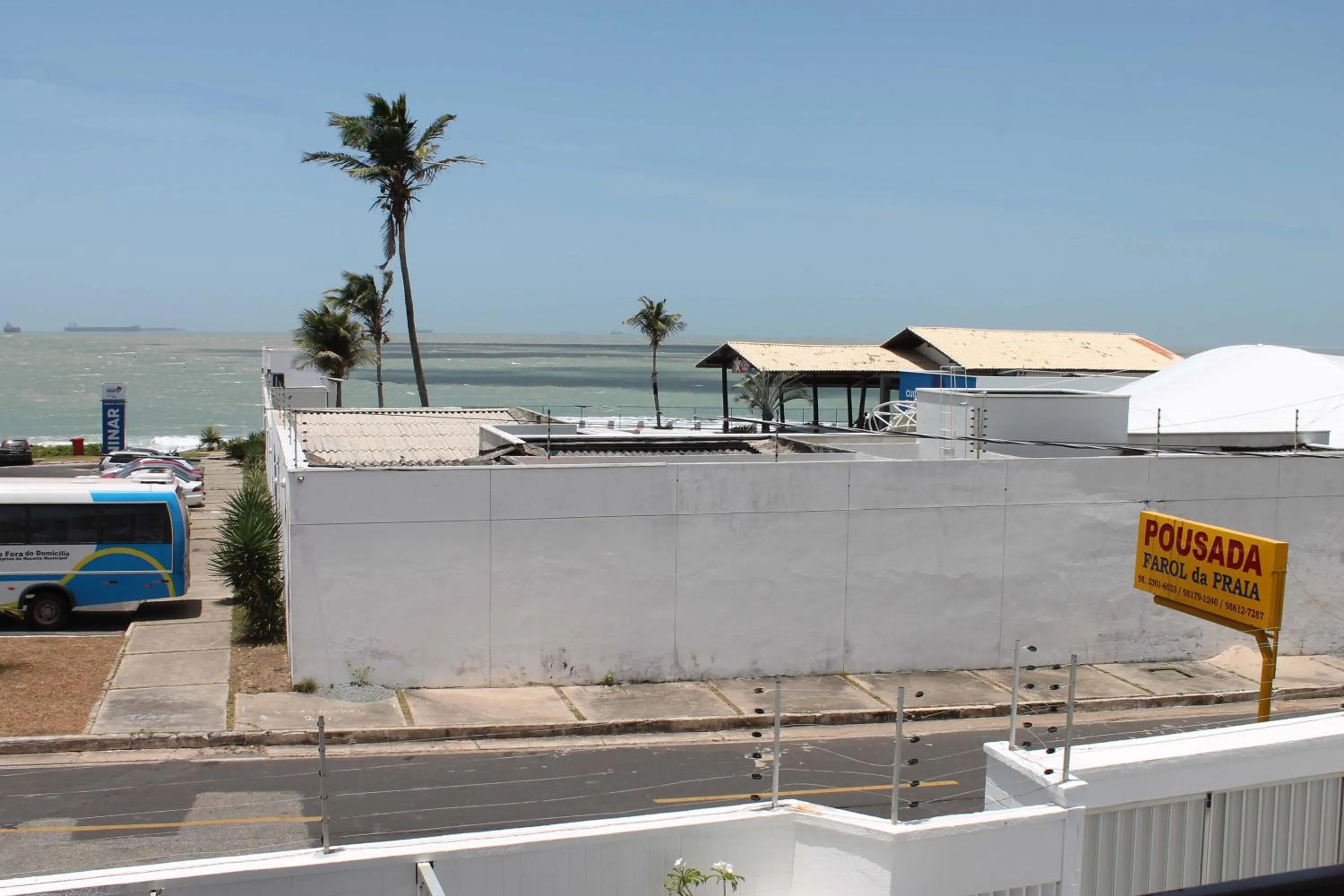 Sea view in Hotel Pousada Farol da Praia