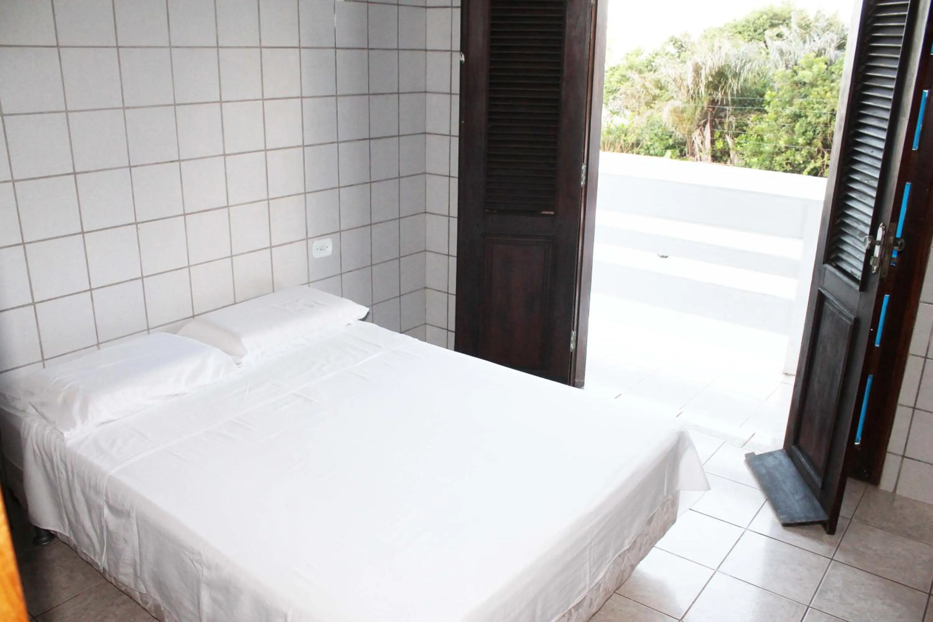 Bed in Hotel Pousada Farol da Praia