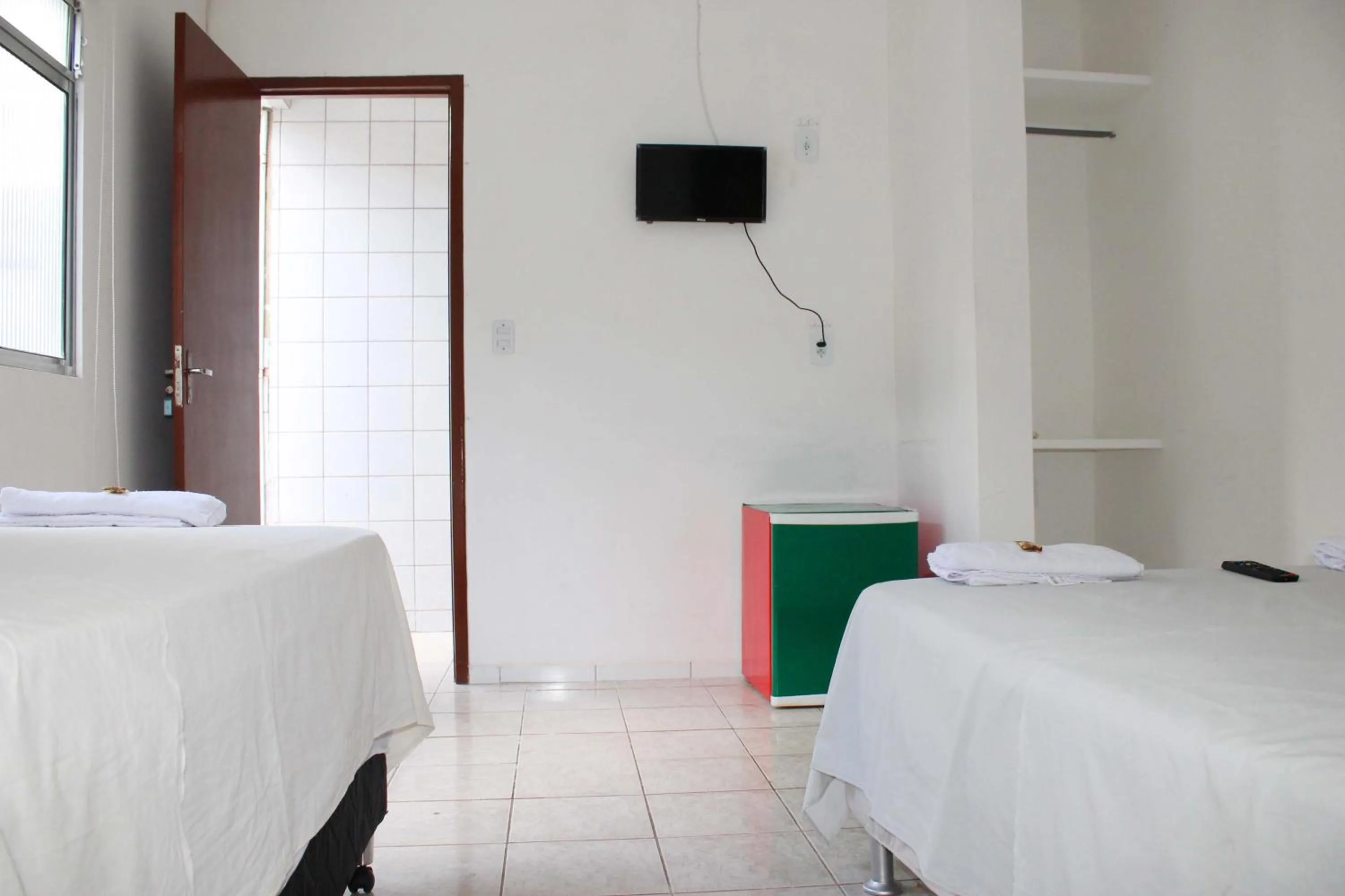 Bed in Hotel Pousada Farol da Praia