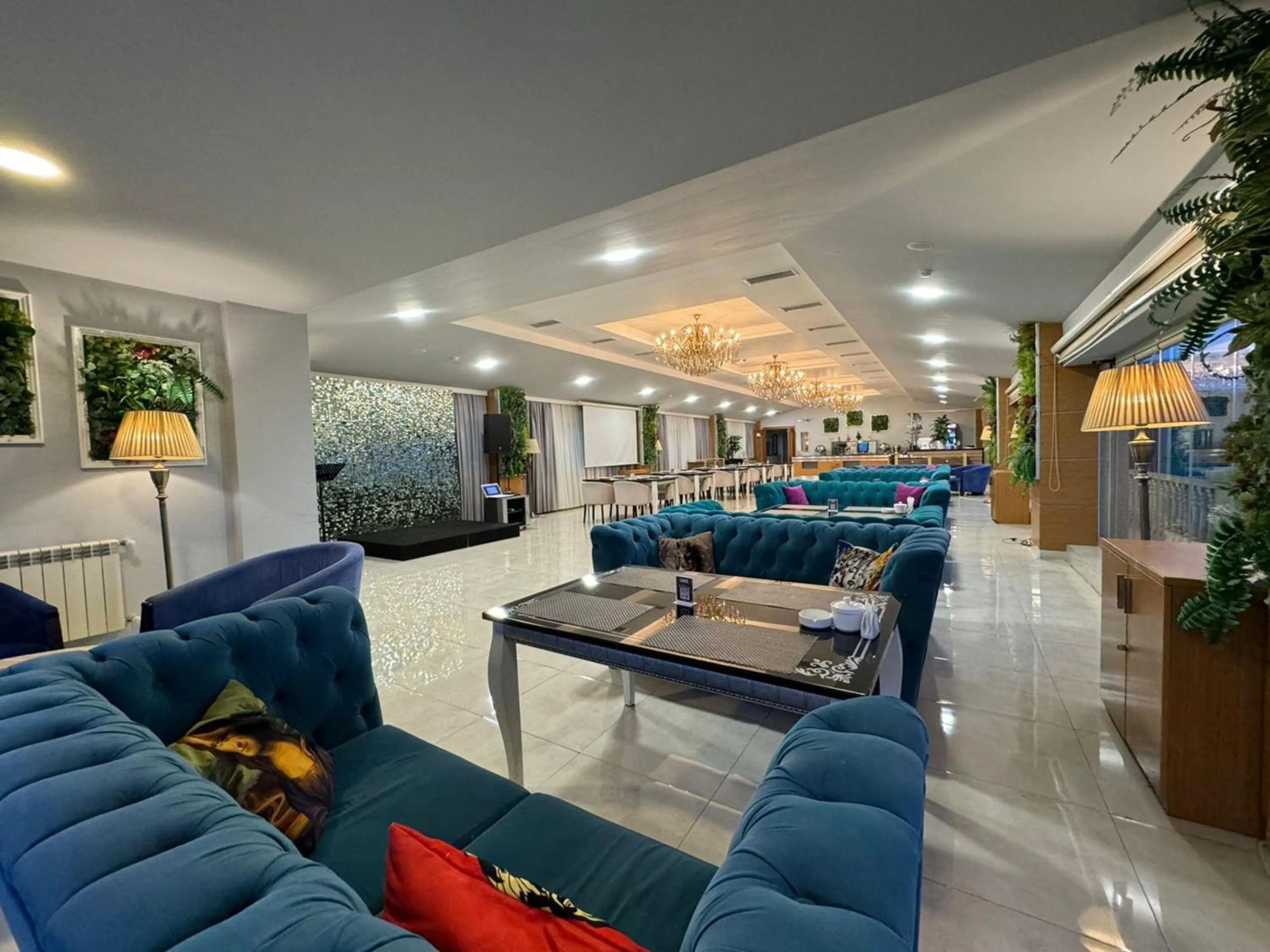 Lobby or reception in Sea Pearl Hotel Baku