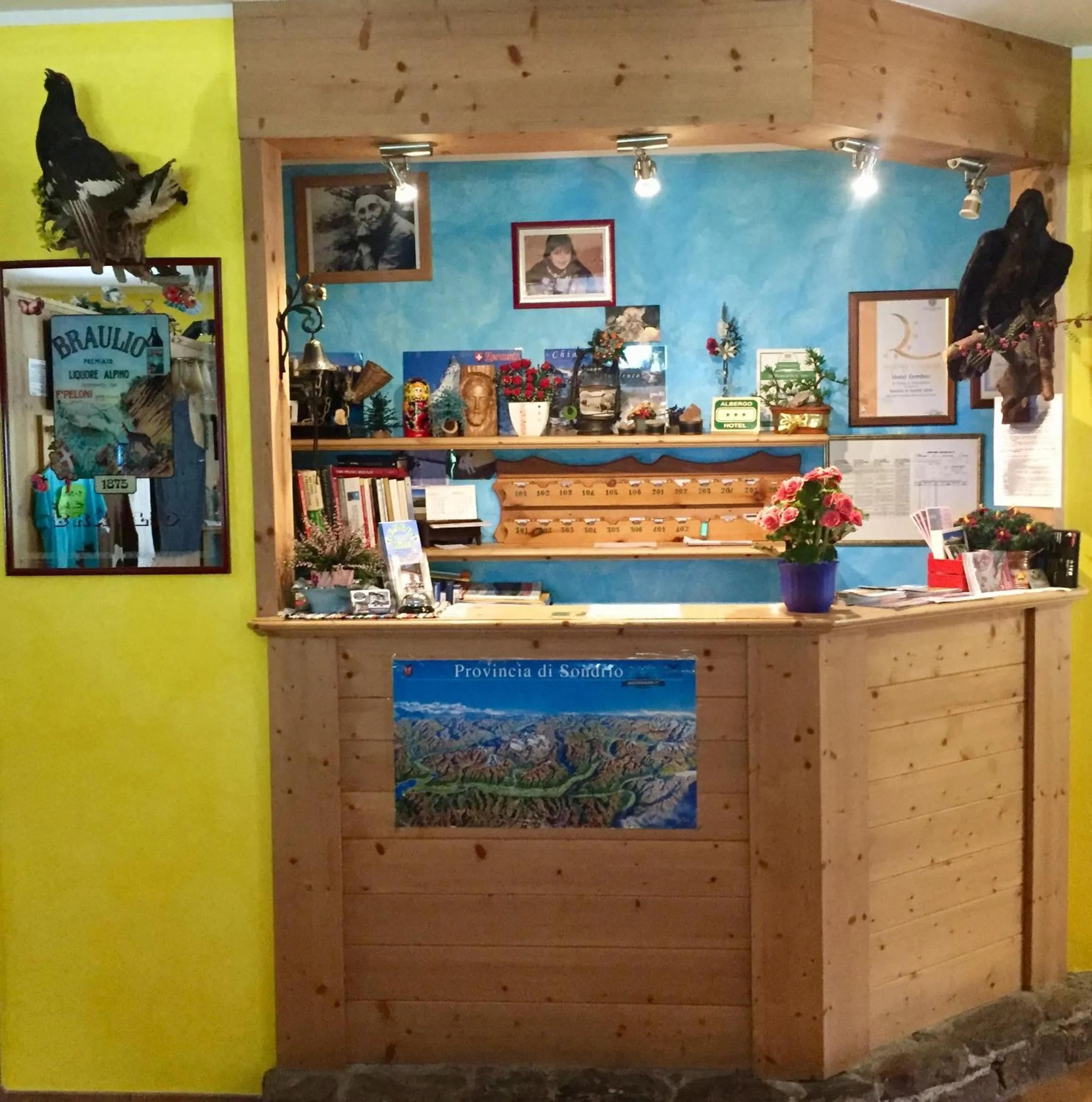 Lobby or reception in Hotel Gembro