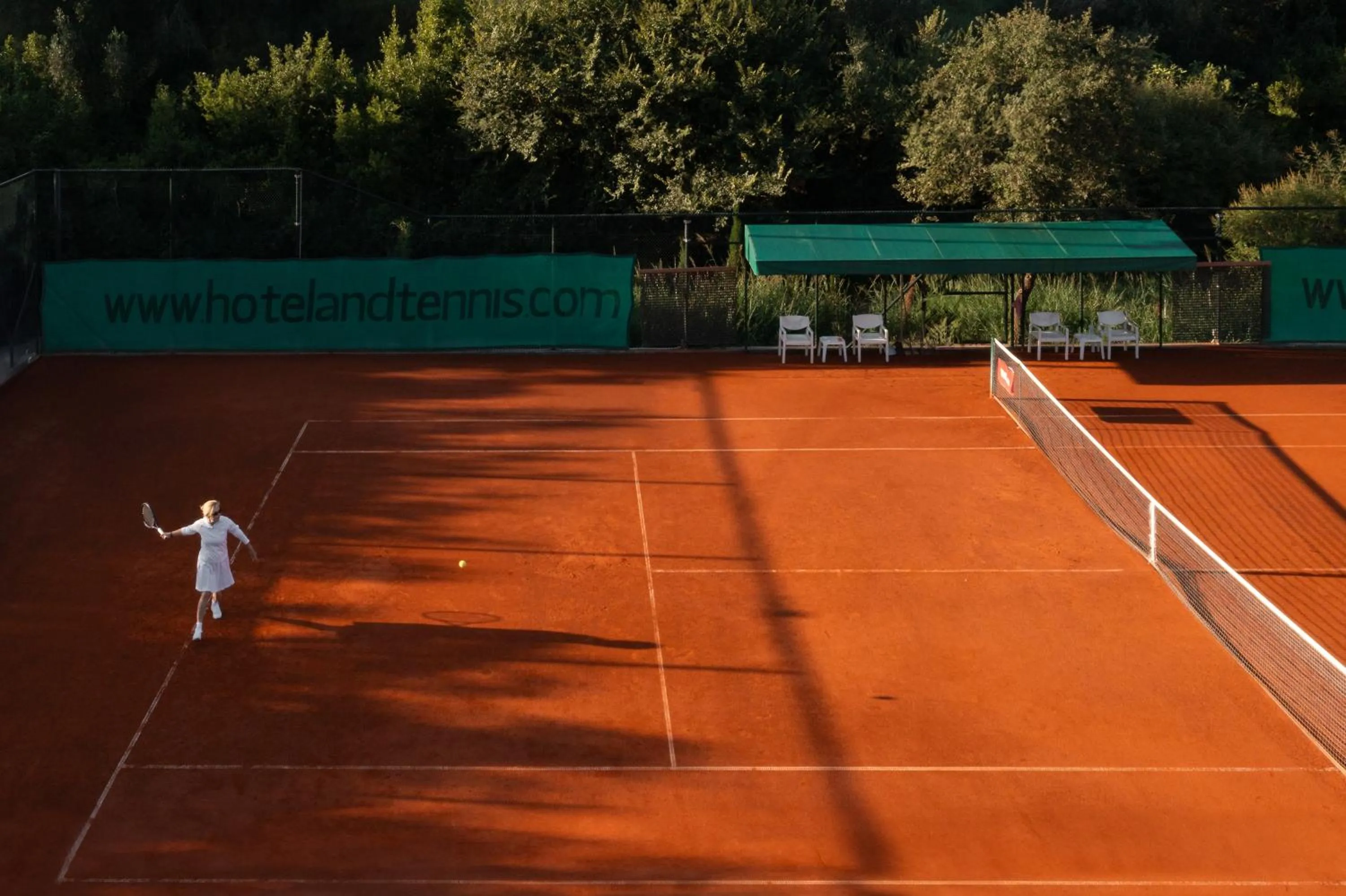 Tennis court in Livadi Nafsika Hotel - Adults Only