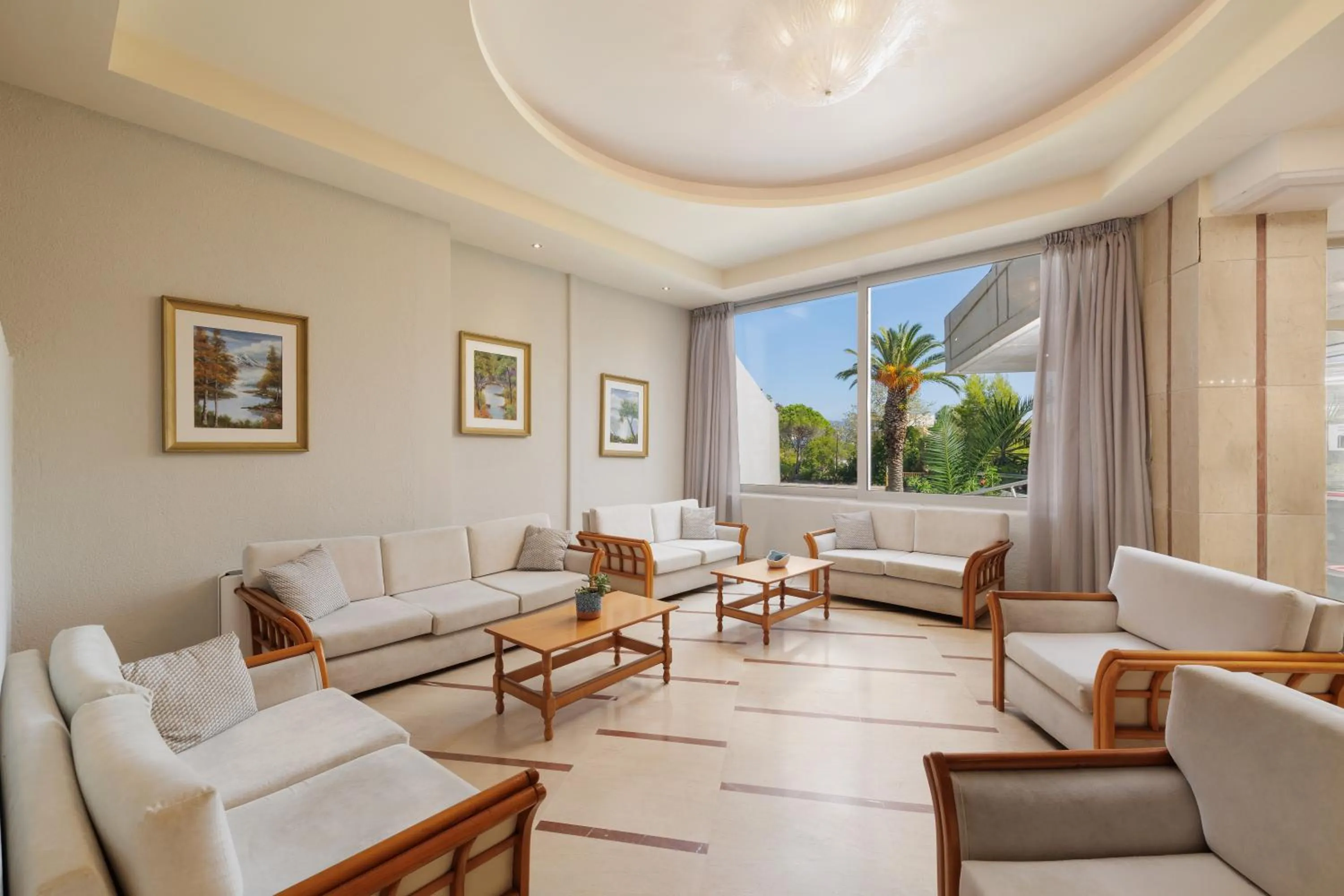 Seating area in Livadi Nafsika Hotel - Adults Only