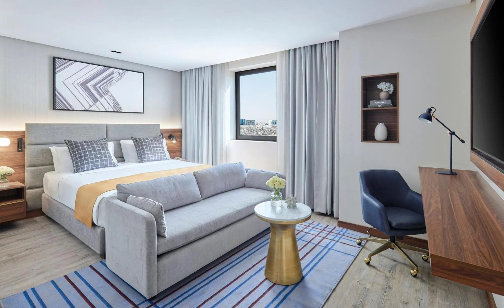 Bedroom, Bed in Crowne Plaza Riyadh Palace by IHG