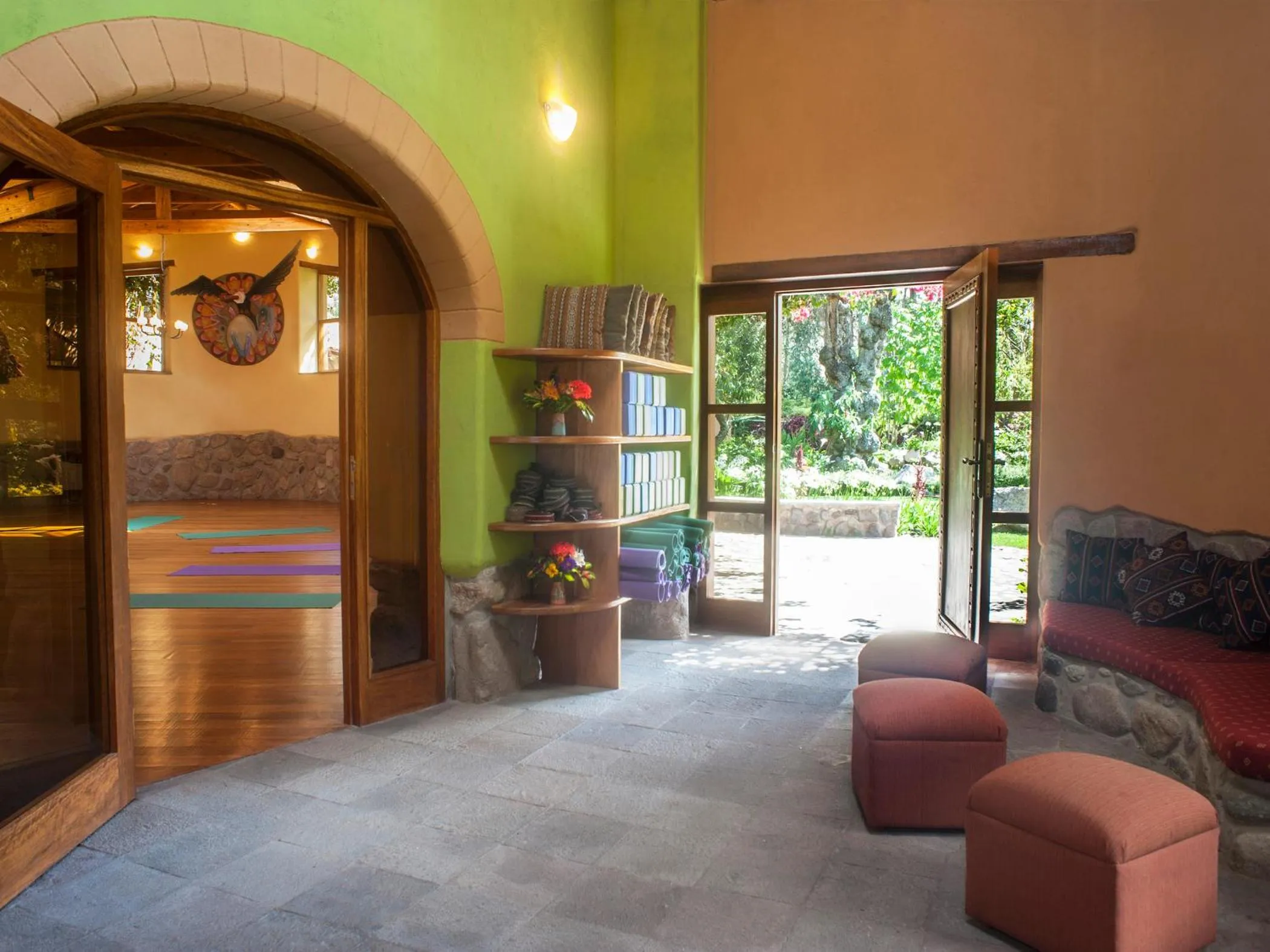 Communal lounge/ TV room in Willka T'ika