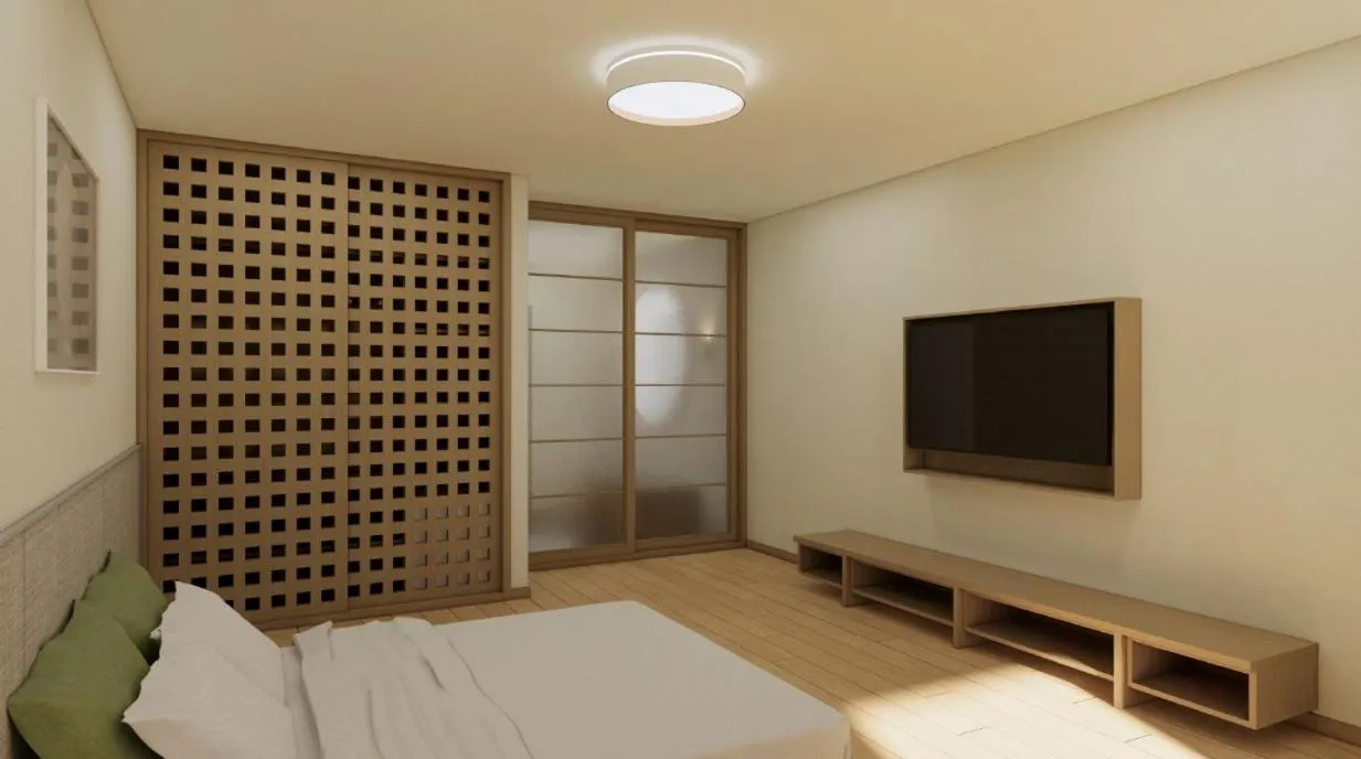 Photo of the whole room, Bed in Kolon Hotel