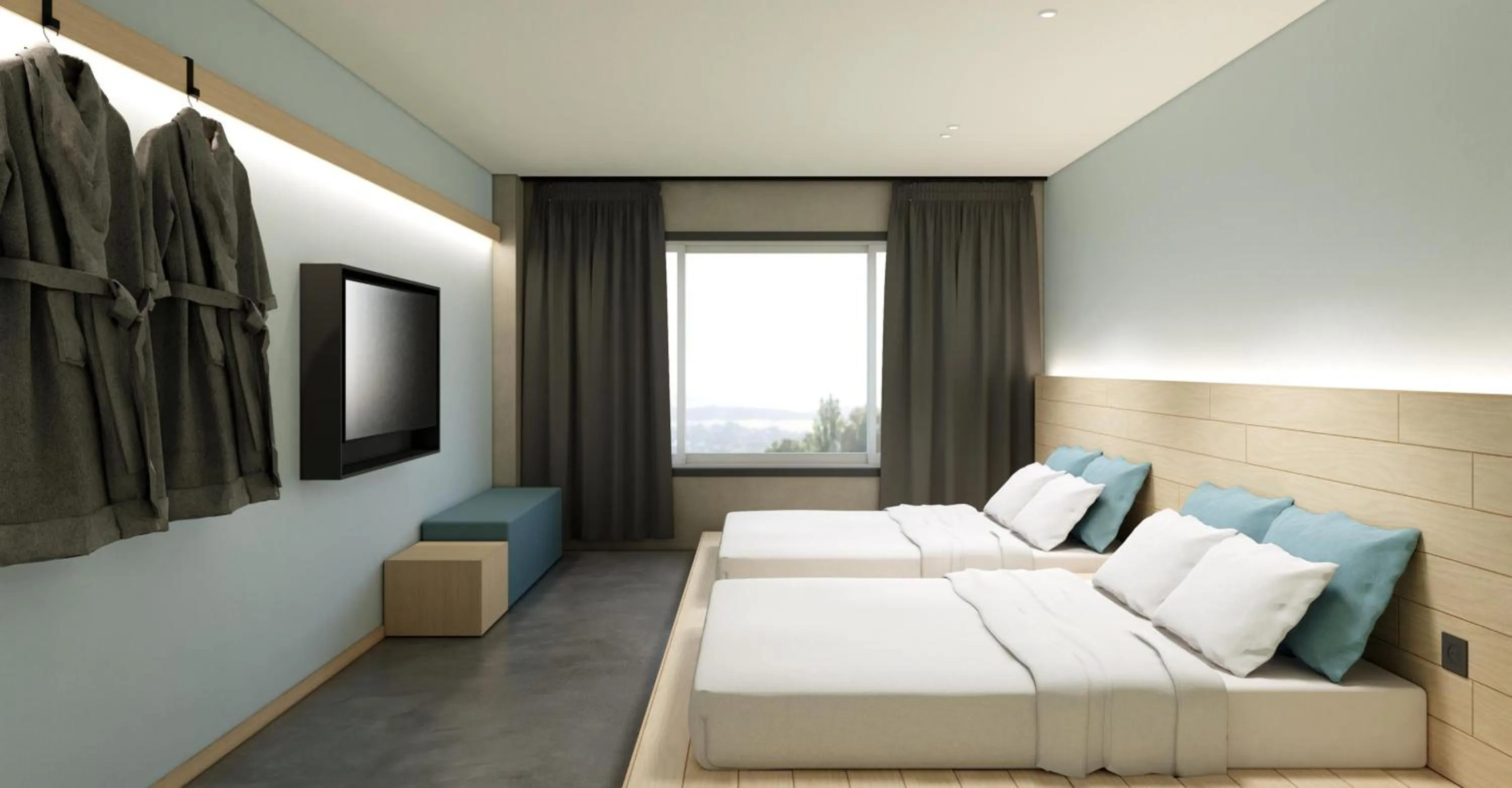 Bedroom, Bed in Kolon Hotel