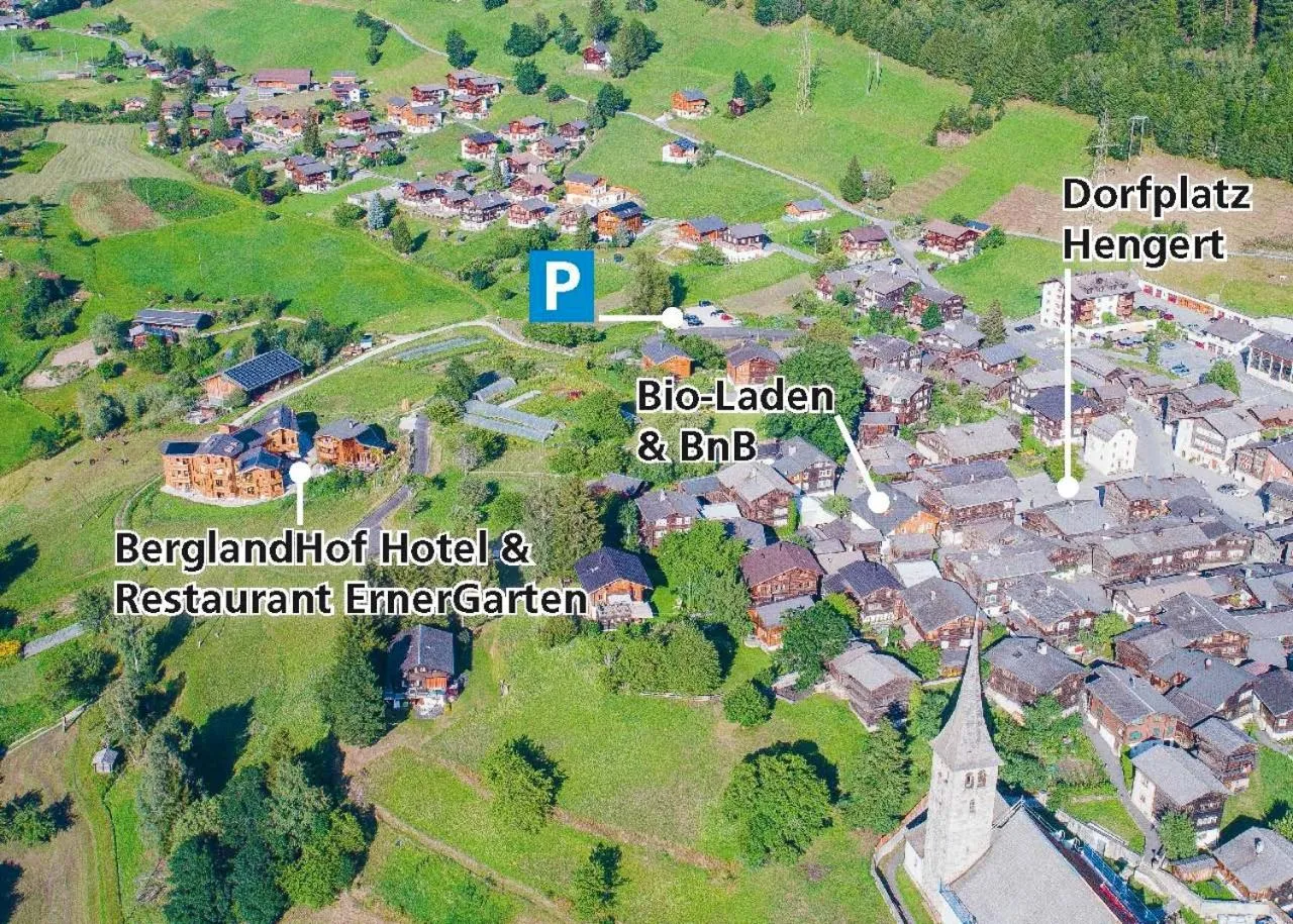 Location in BerglandHof Hotel Ernen