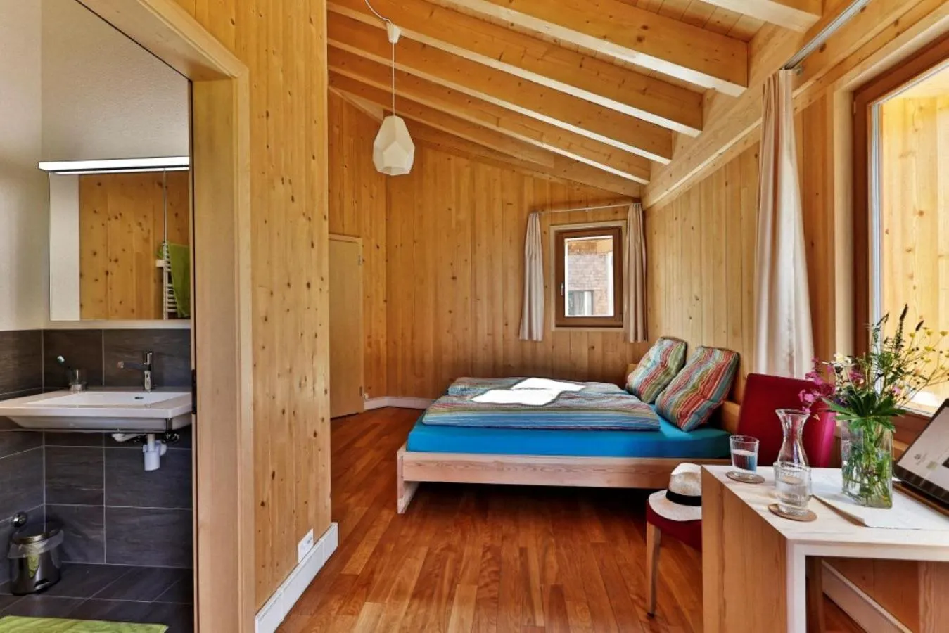 Photo of the whole room, Bed in BerglandHof Hotel Ernen