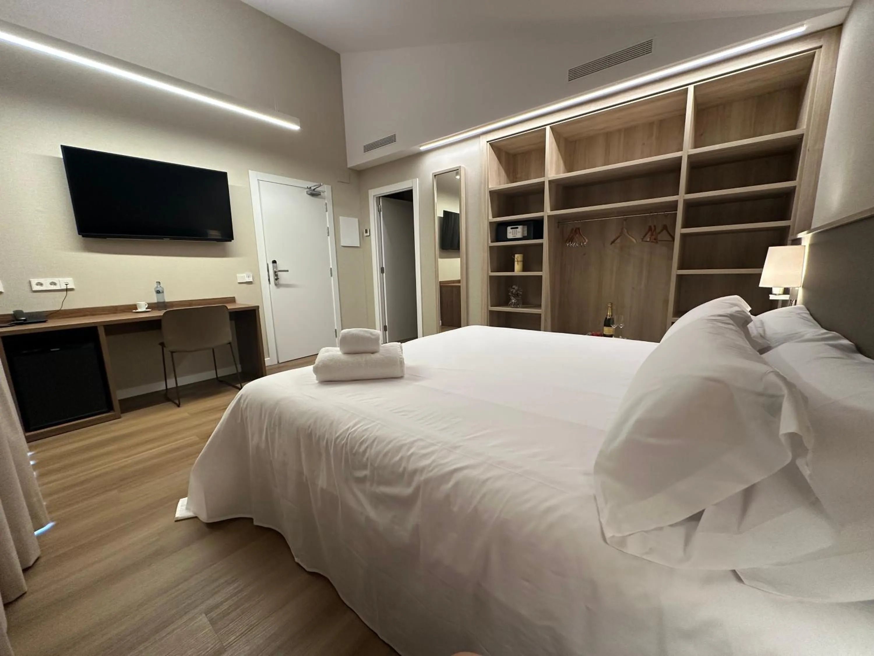 Bed in Hotel Solana del Ter