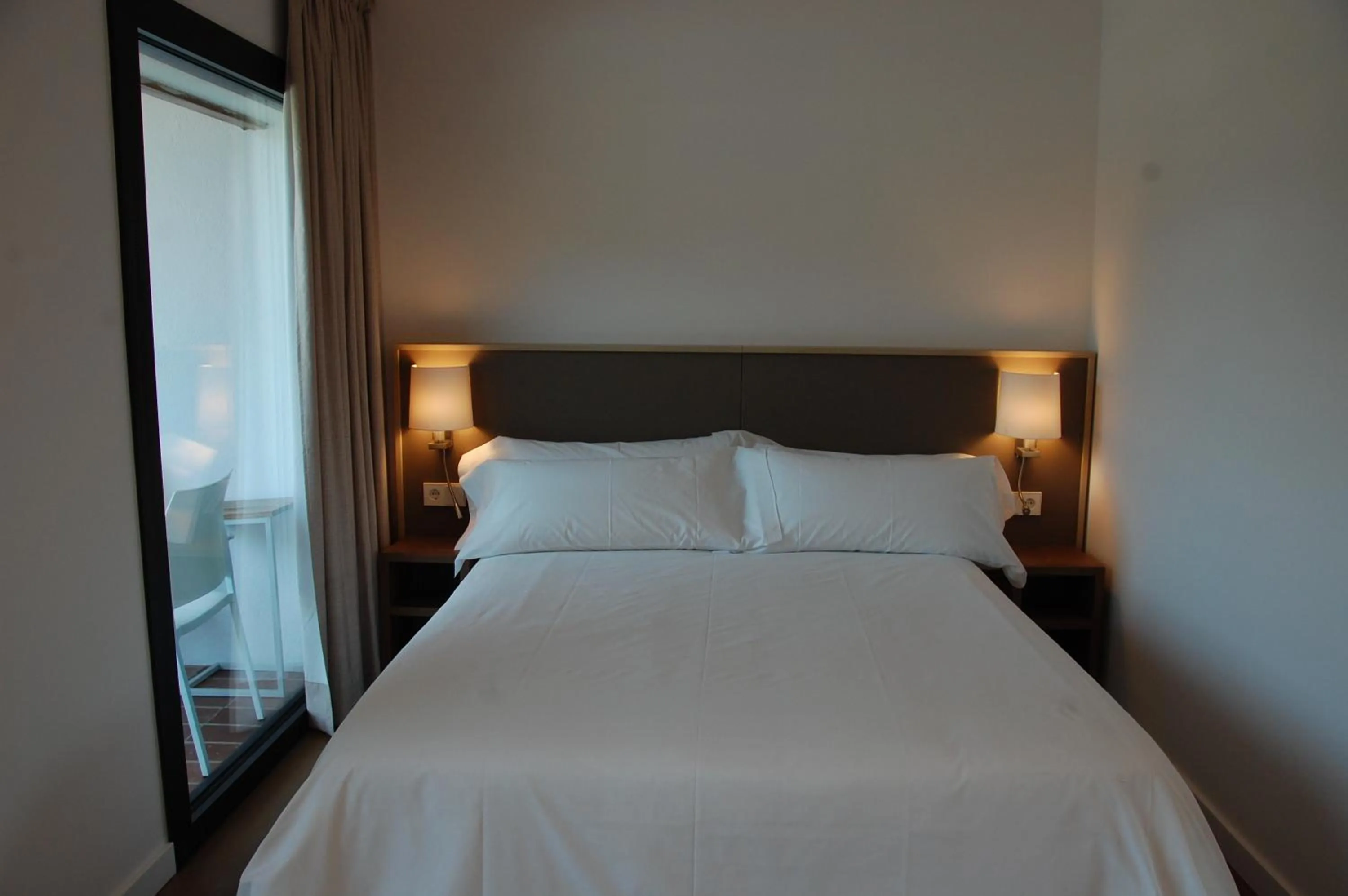 Bed in Hotel Solana del Ter