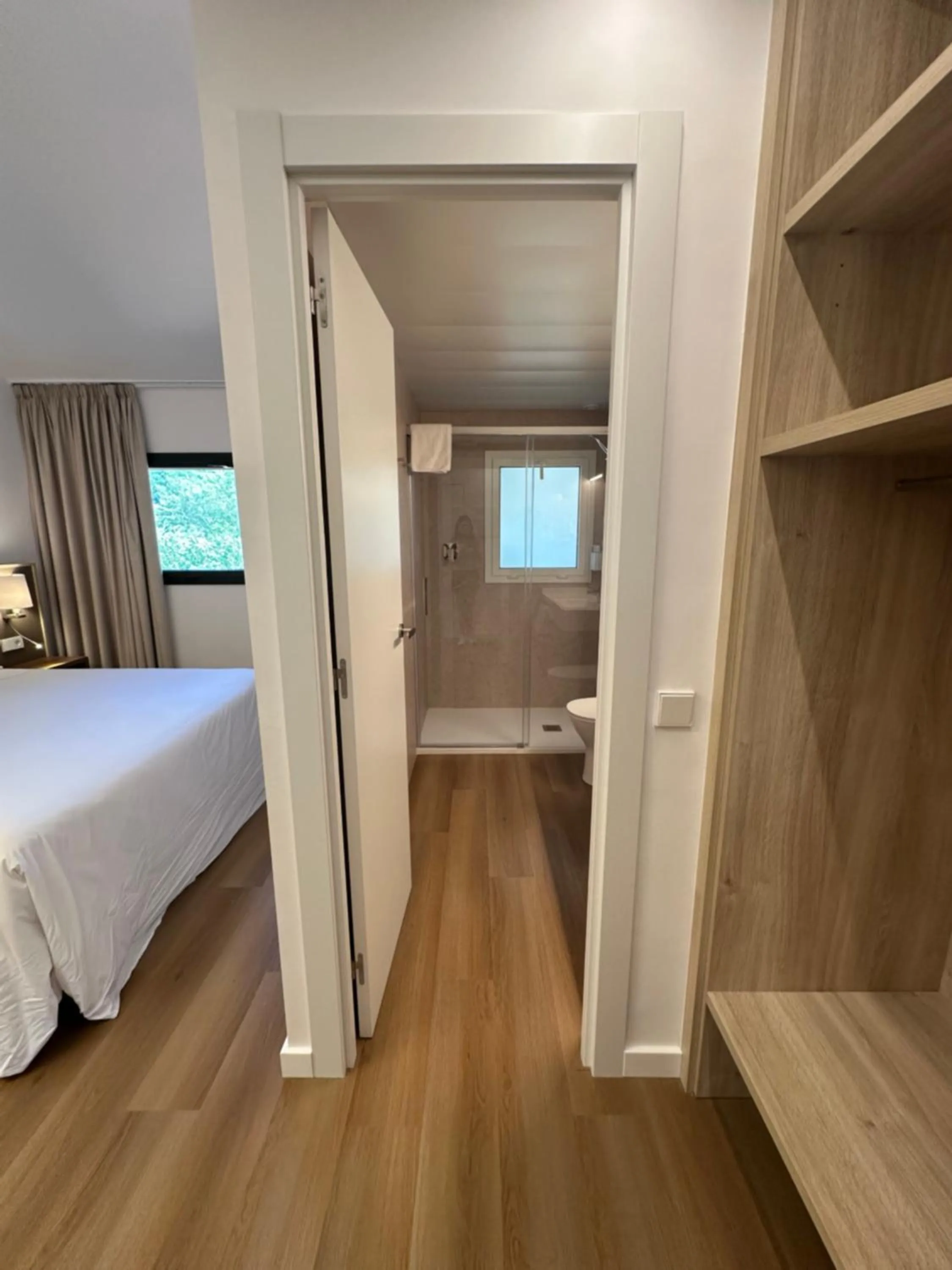 Bed in Hotel Solana del Ter