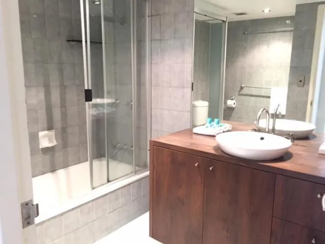 Shower in Genesis Apartments by Gold Coast Premium