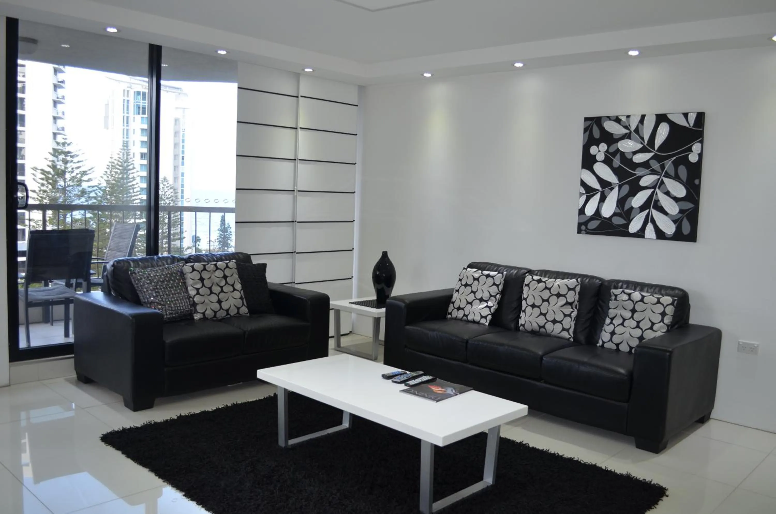 Living room in Genesis Apartments by Gold Coast Premium