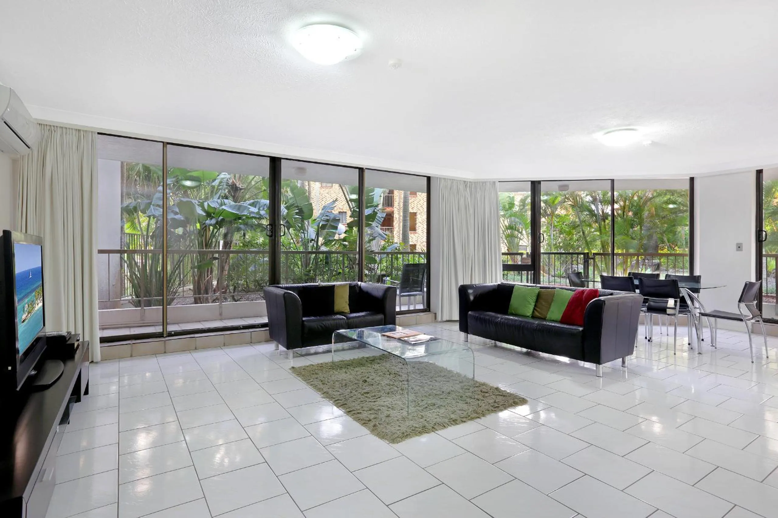 Living room in Genesis Apartments by Gold Coast Premium