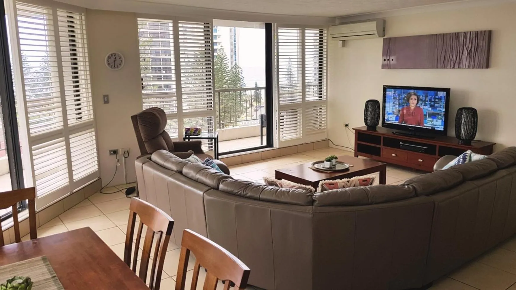 Living room in Genesis Apartments by Gold Coast Premium