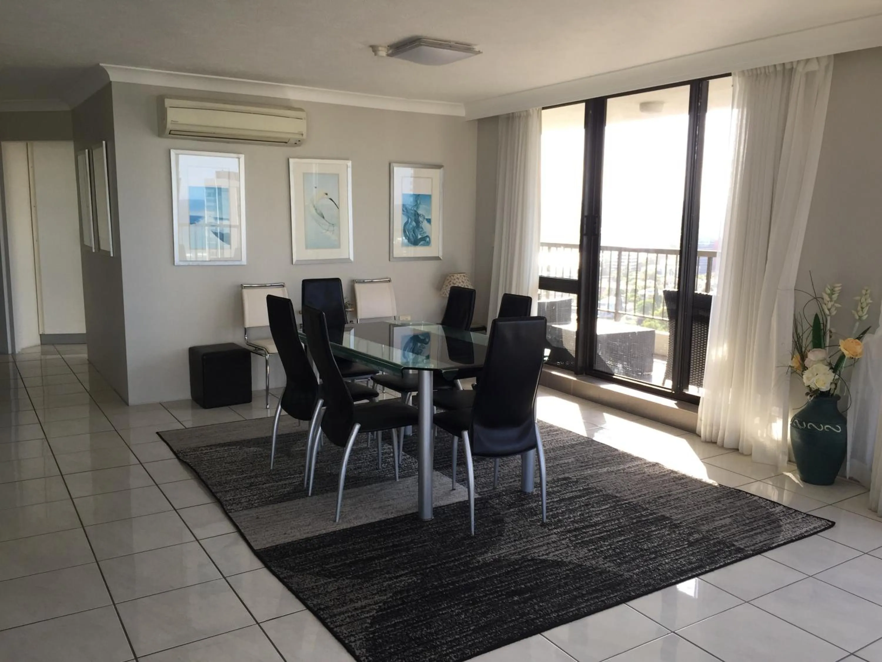 Dining area in Genesis Apartments by Gold Coast Premium