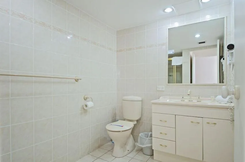 Shower in Genesis Apartments by Gold Coast Premium