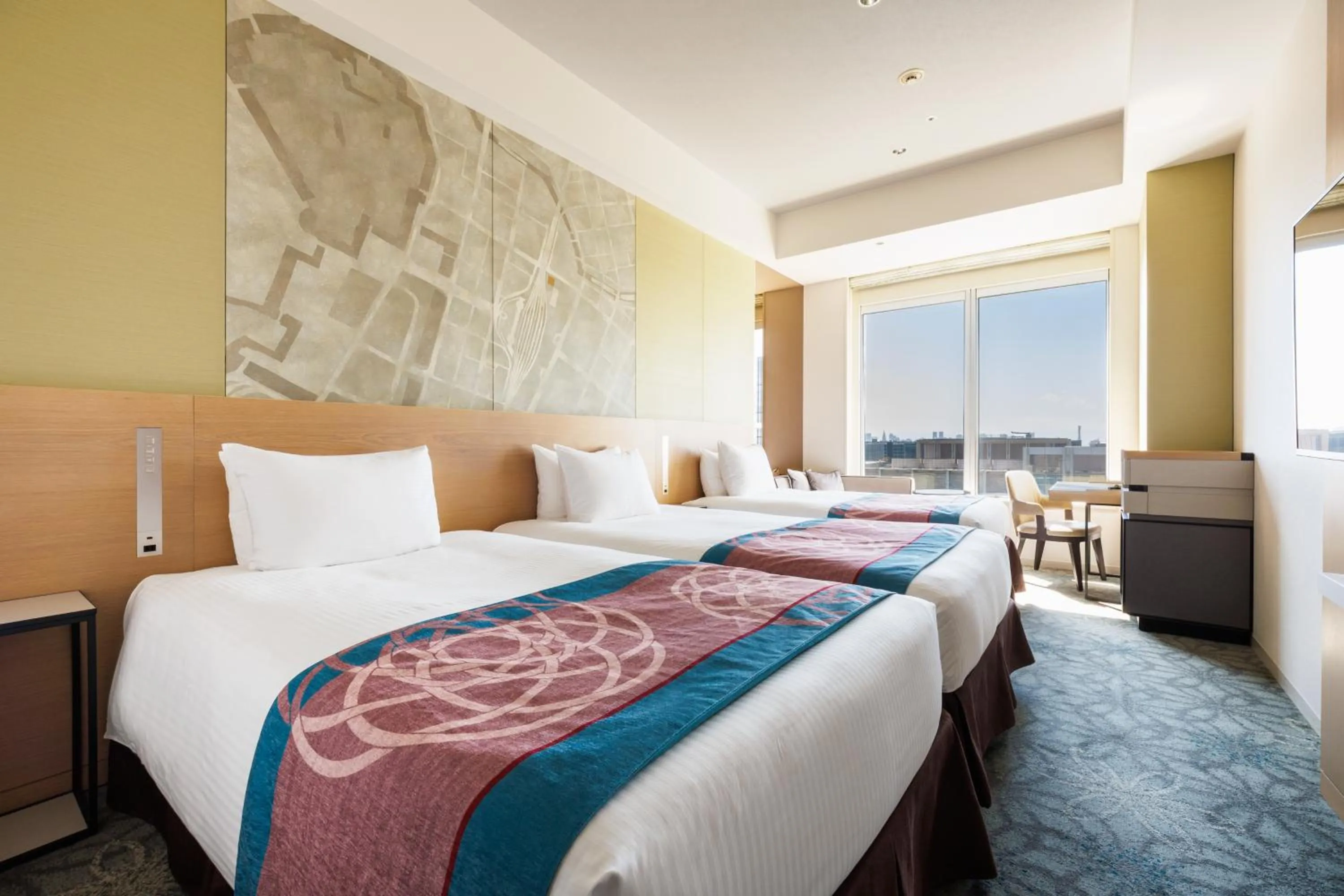 Bed in Hotel Metropolitan Tokyo Marunouchi