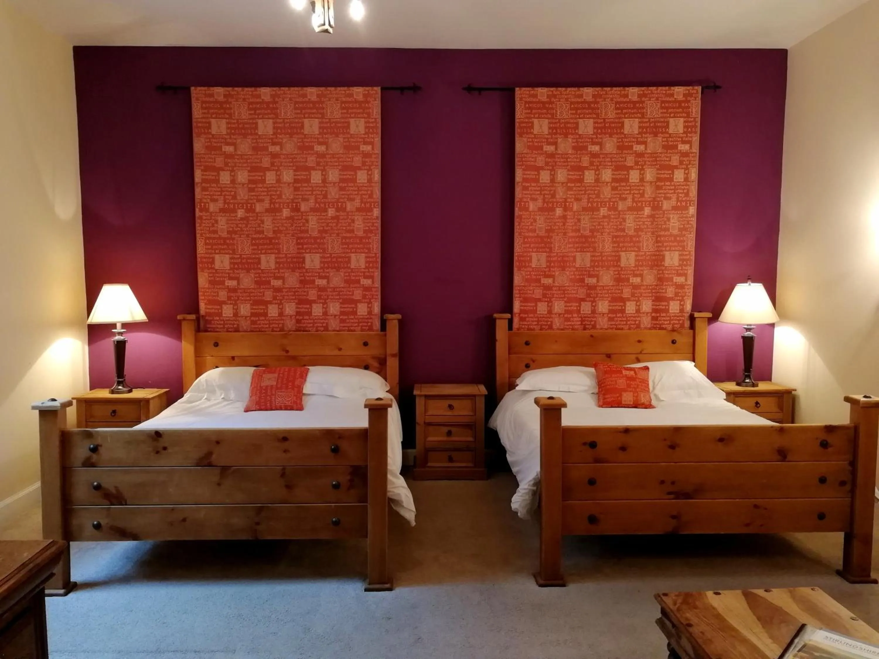 Bedroom, Bed in Broomhall Castle Hotel