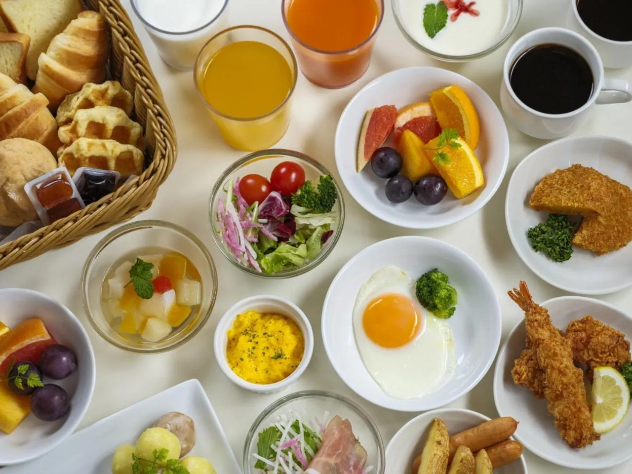 Breakfast in Dormy Inn Kanazawa Natural Hot Spring