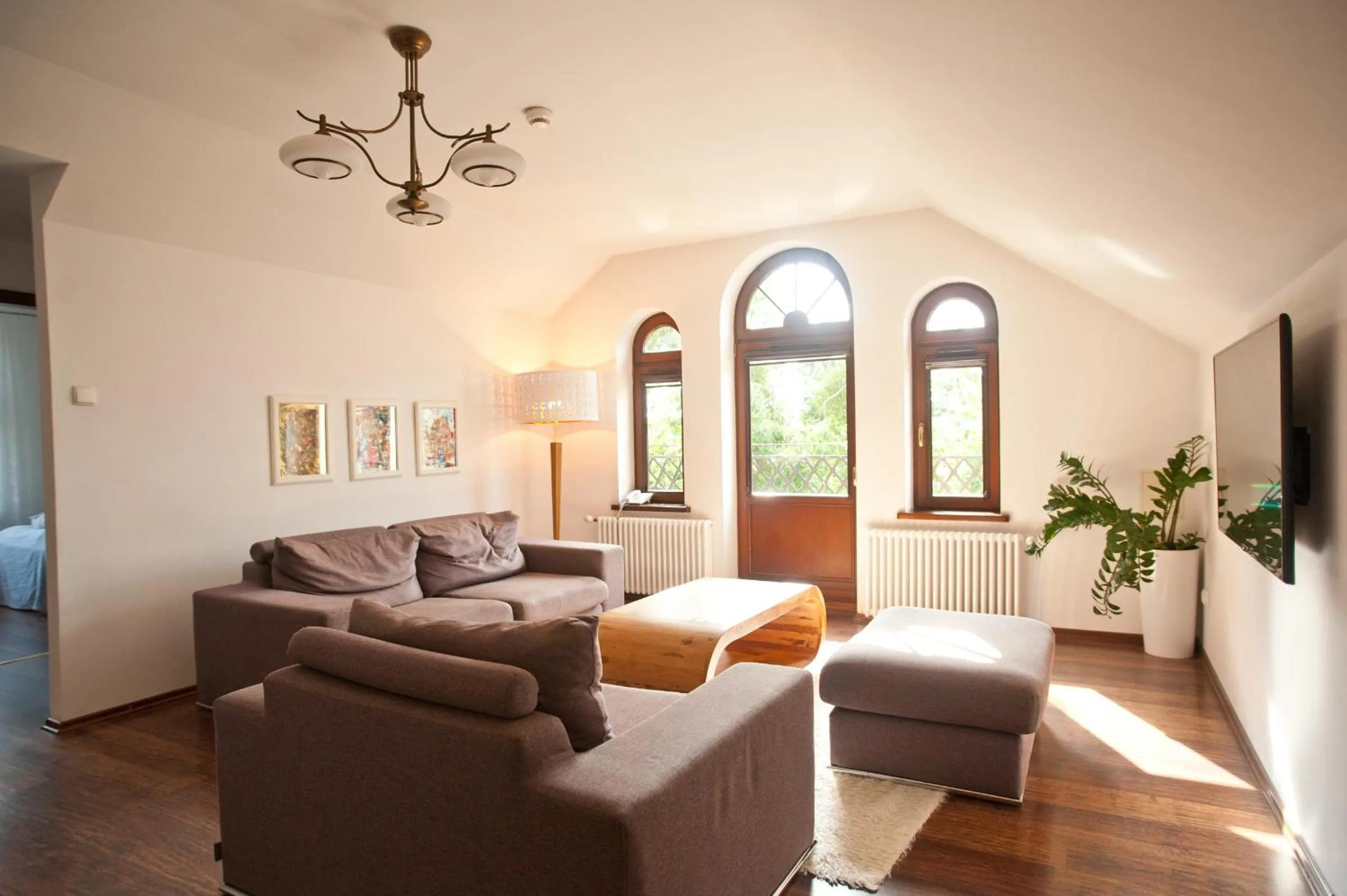 Seating area in Pensjonat Pod Jemiołą