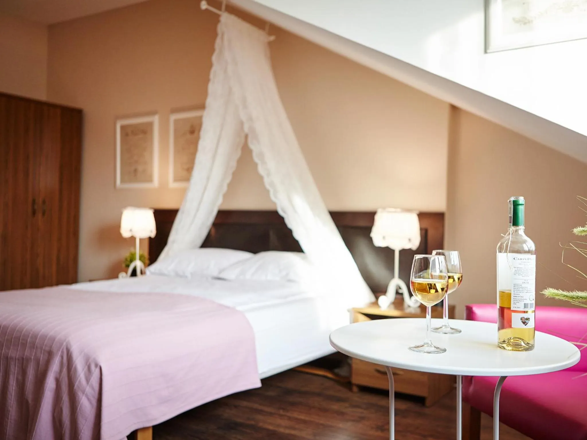 Bed in Pensjonat Pod Jemiołą