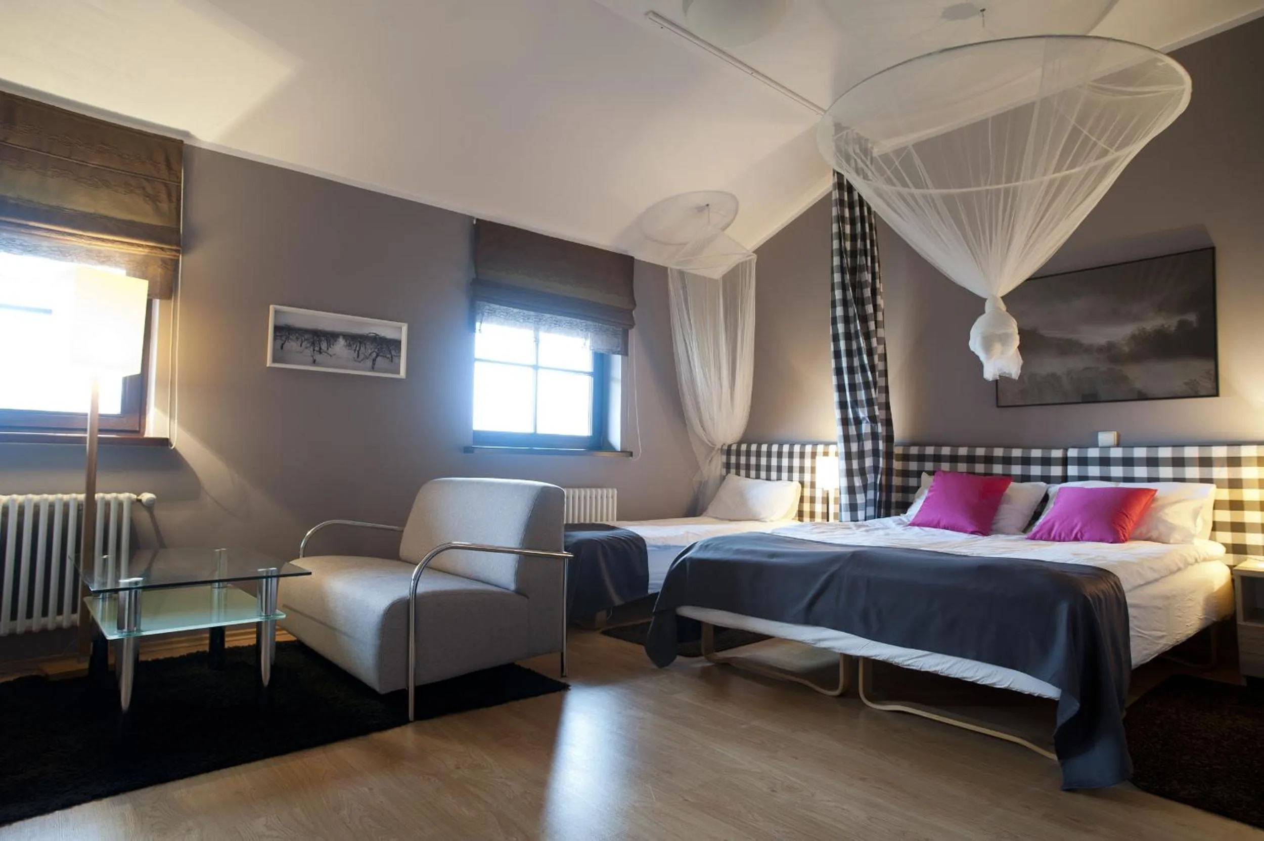 Photo of the whole room, Bed in Pensjonat Pod Jemiołą