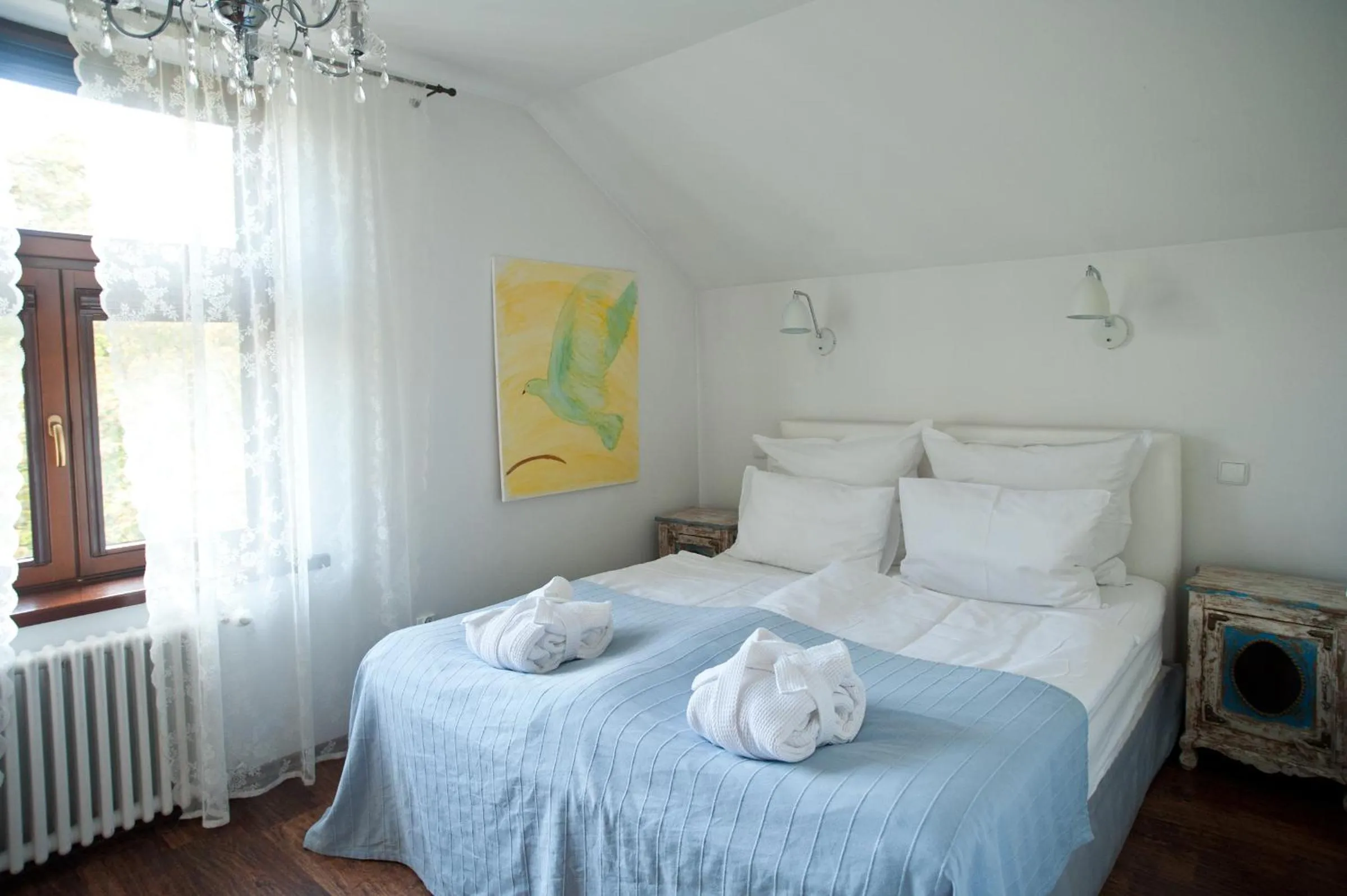 Photo of the whole room, Bed in Pensjonat Pod Jemiołą