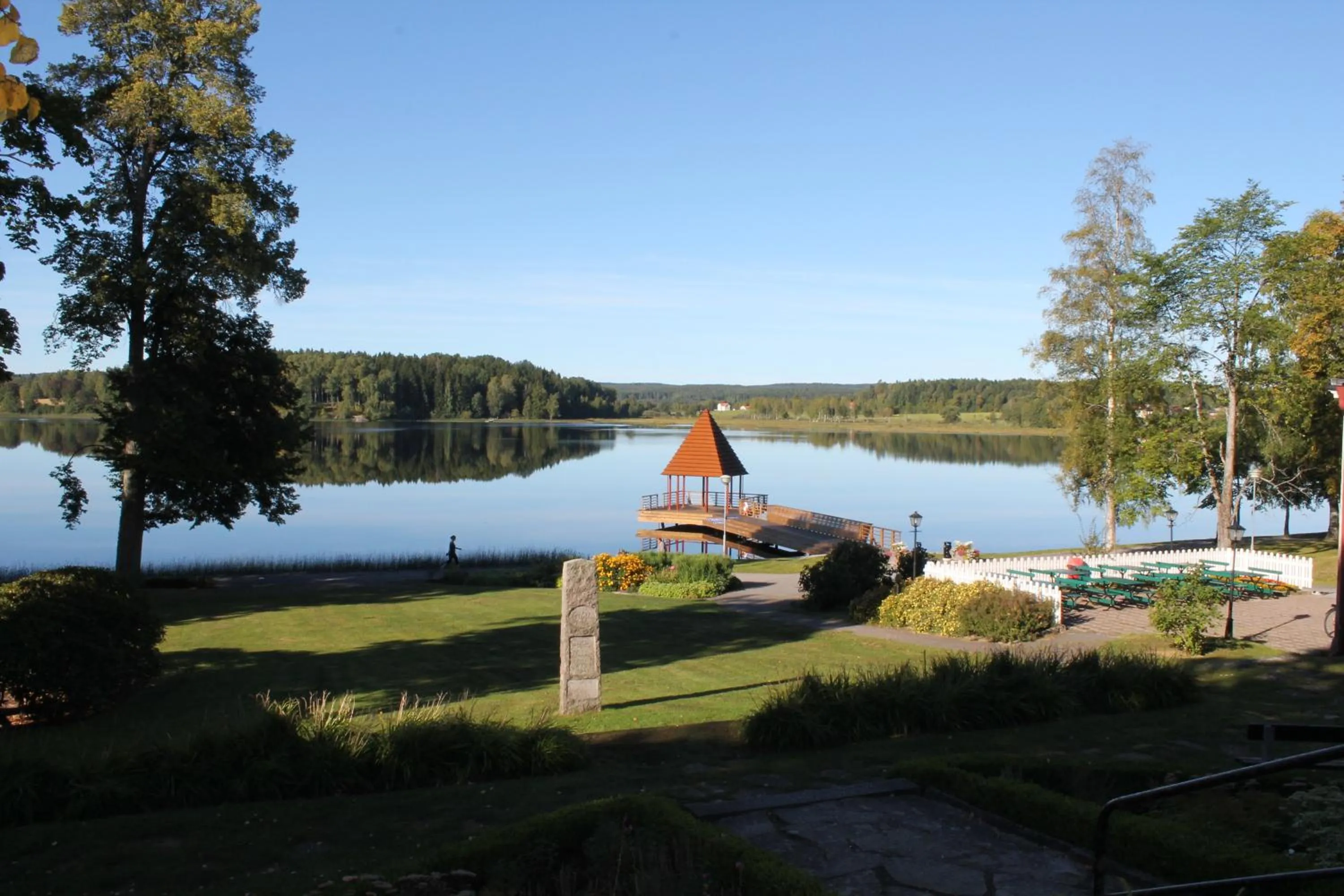 View (from property/room) in Lindesbergs Stadshotell