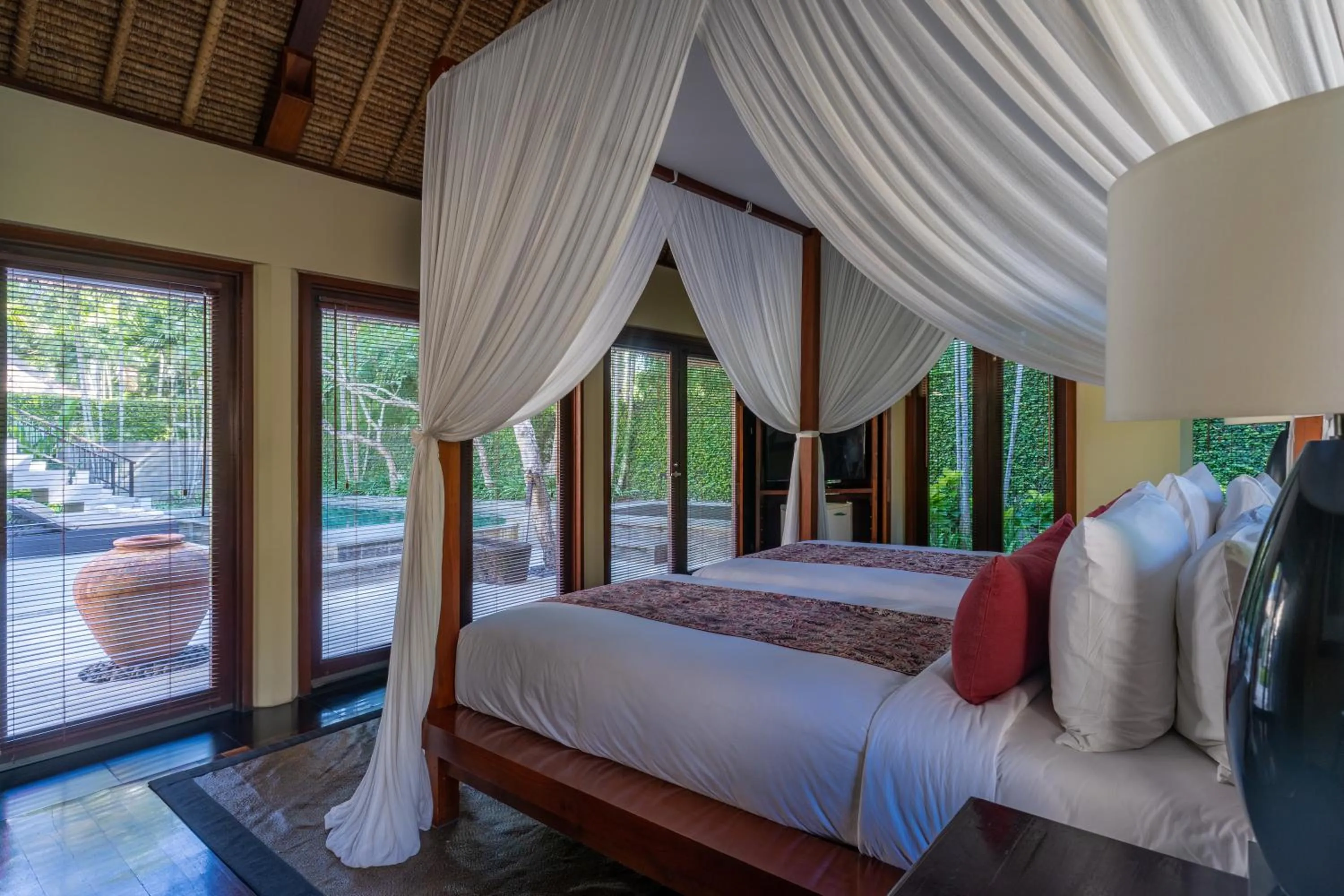 Patio, Bed in Kayumanis Nusa Dua Private Villa & Spa