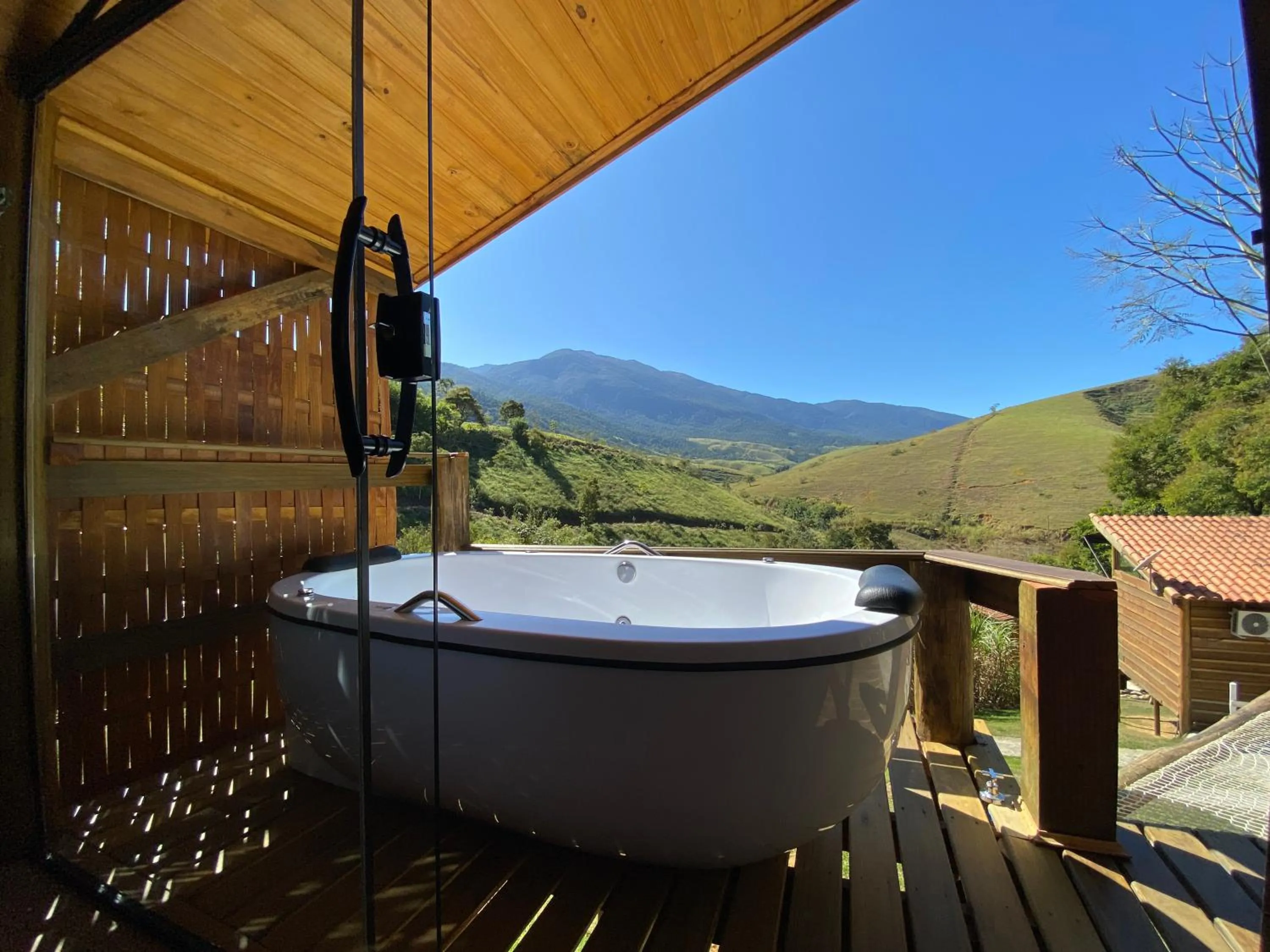 Hot Tub in Pousada Sitio Barreirinha