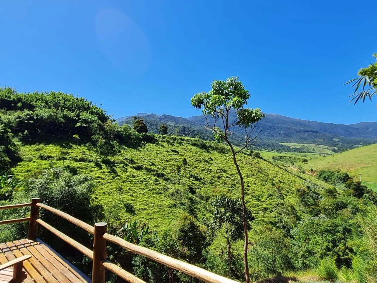 Natural landscape in Pousada Sitio Barreirinha