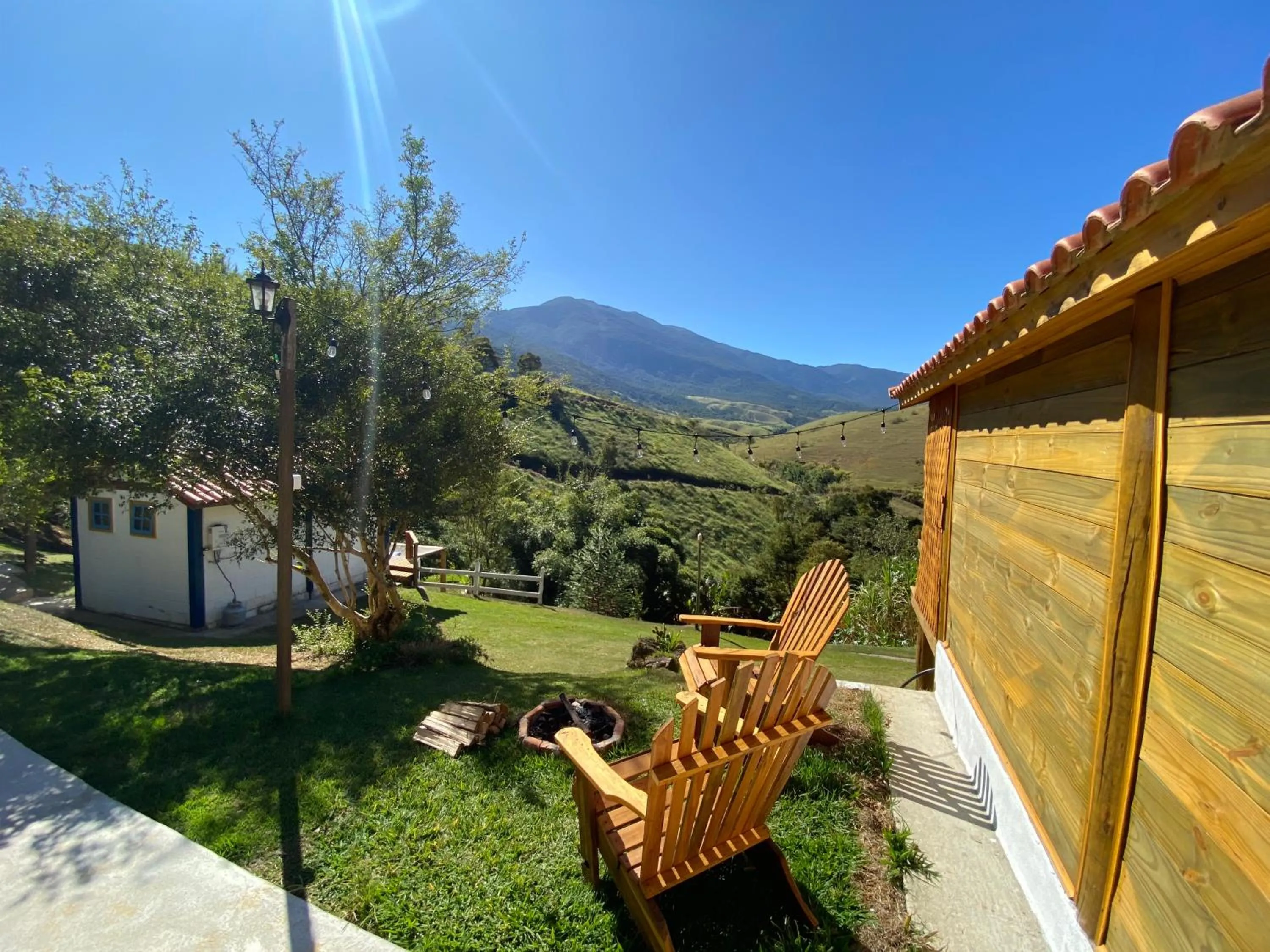 Garden in Pousada Sitio Barreirinha