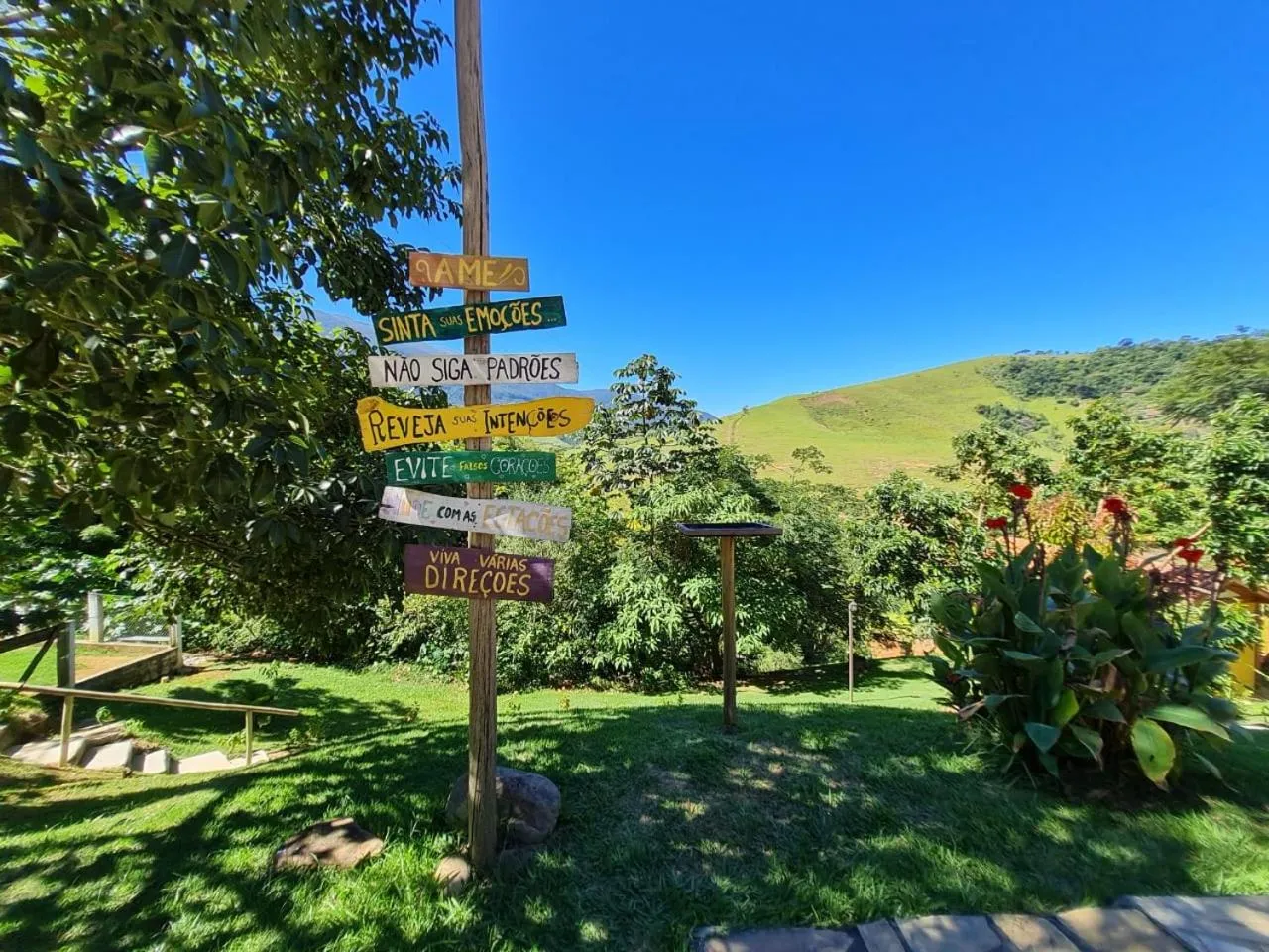 Garden in Pousada Sitio Barreirinha
