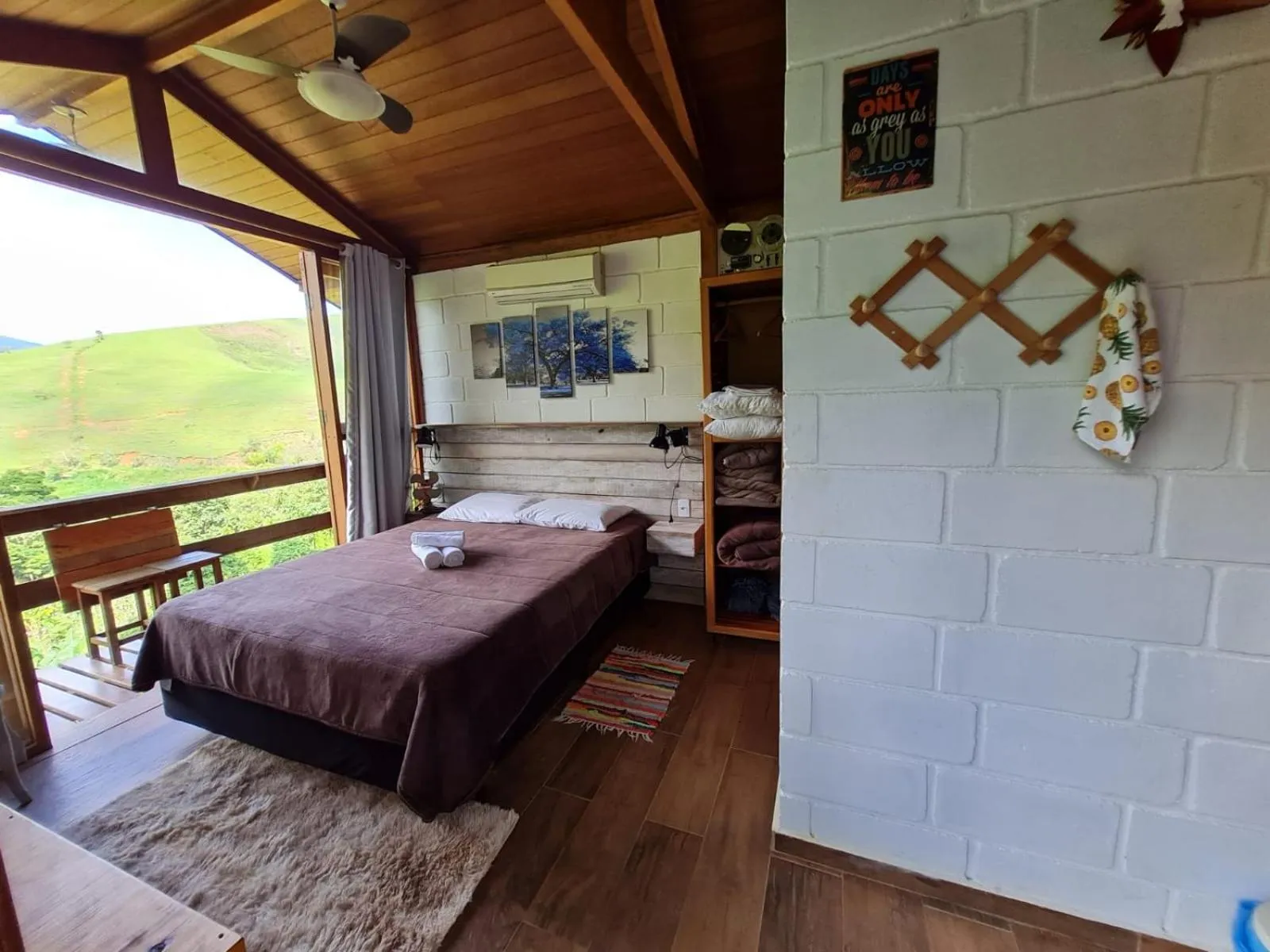 Bedroom, Bed in Pousada Sitio Barreirinha