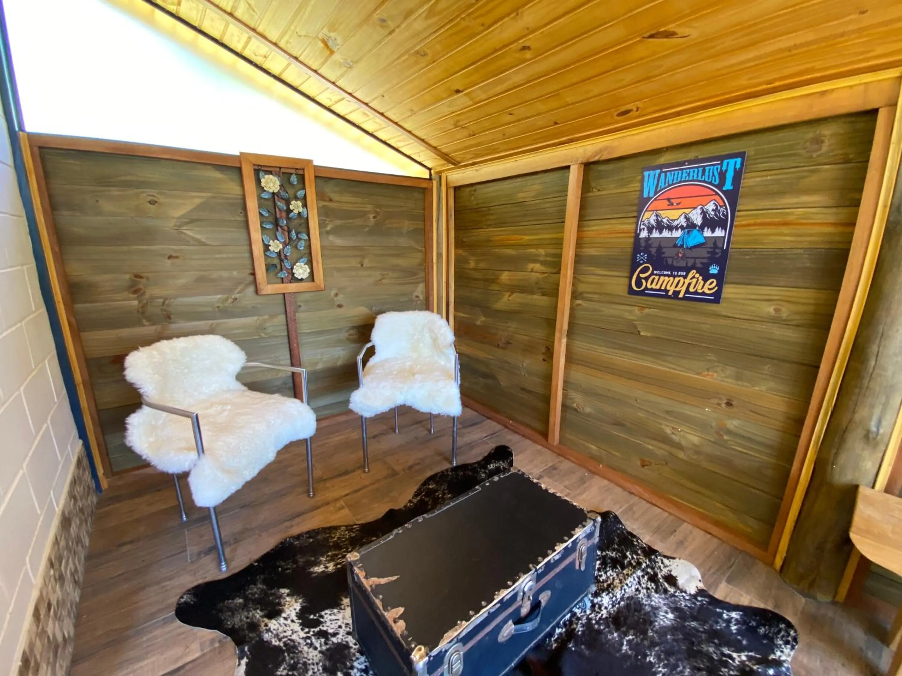 Living room in Pousada Sitio Barreirinha